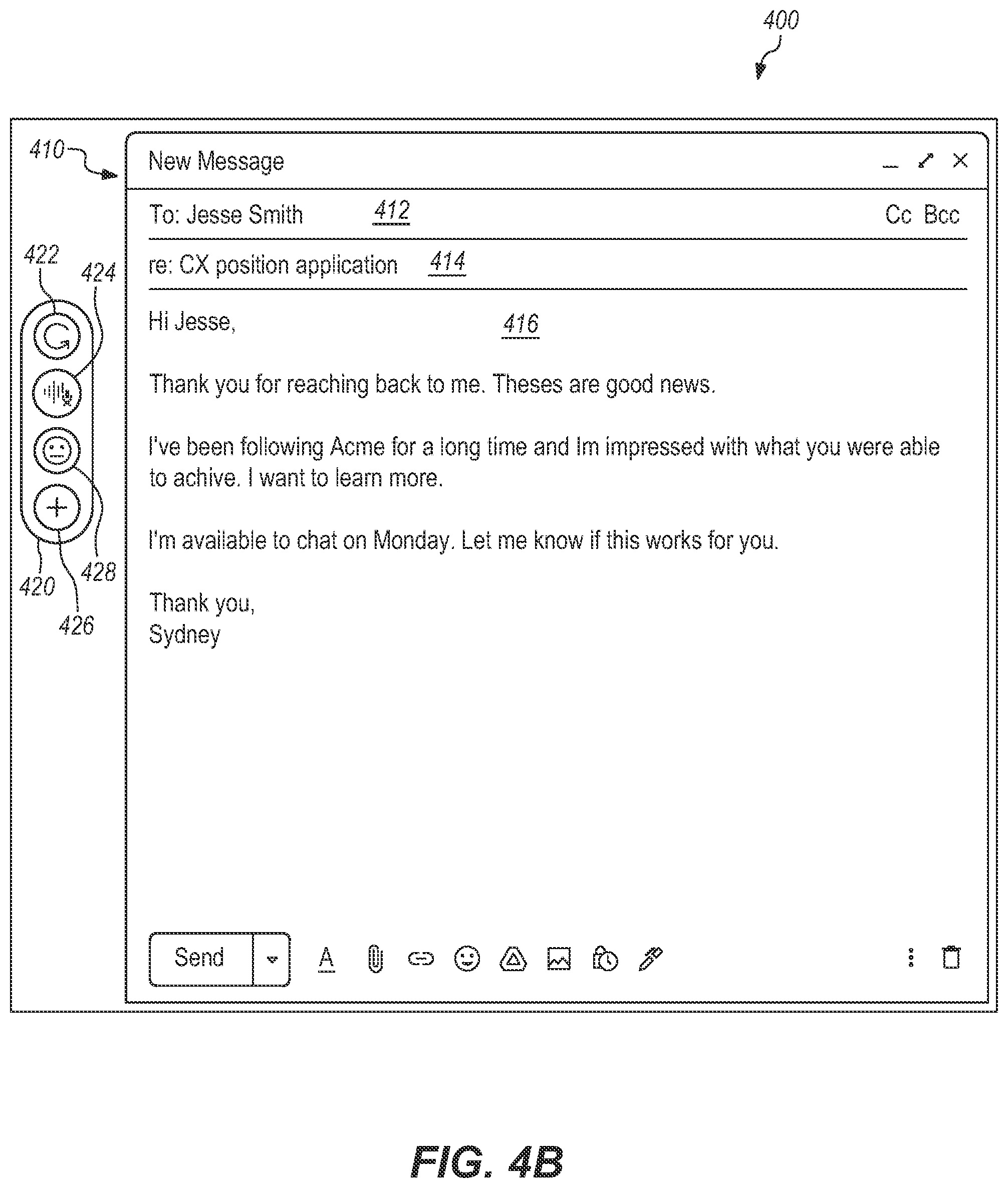 Patent US12333247 Figure 9 – Automatically applying correction suggestions in text checking