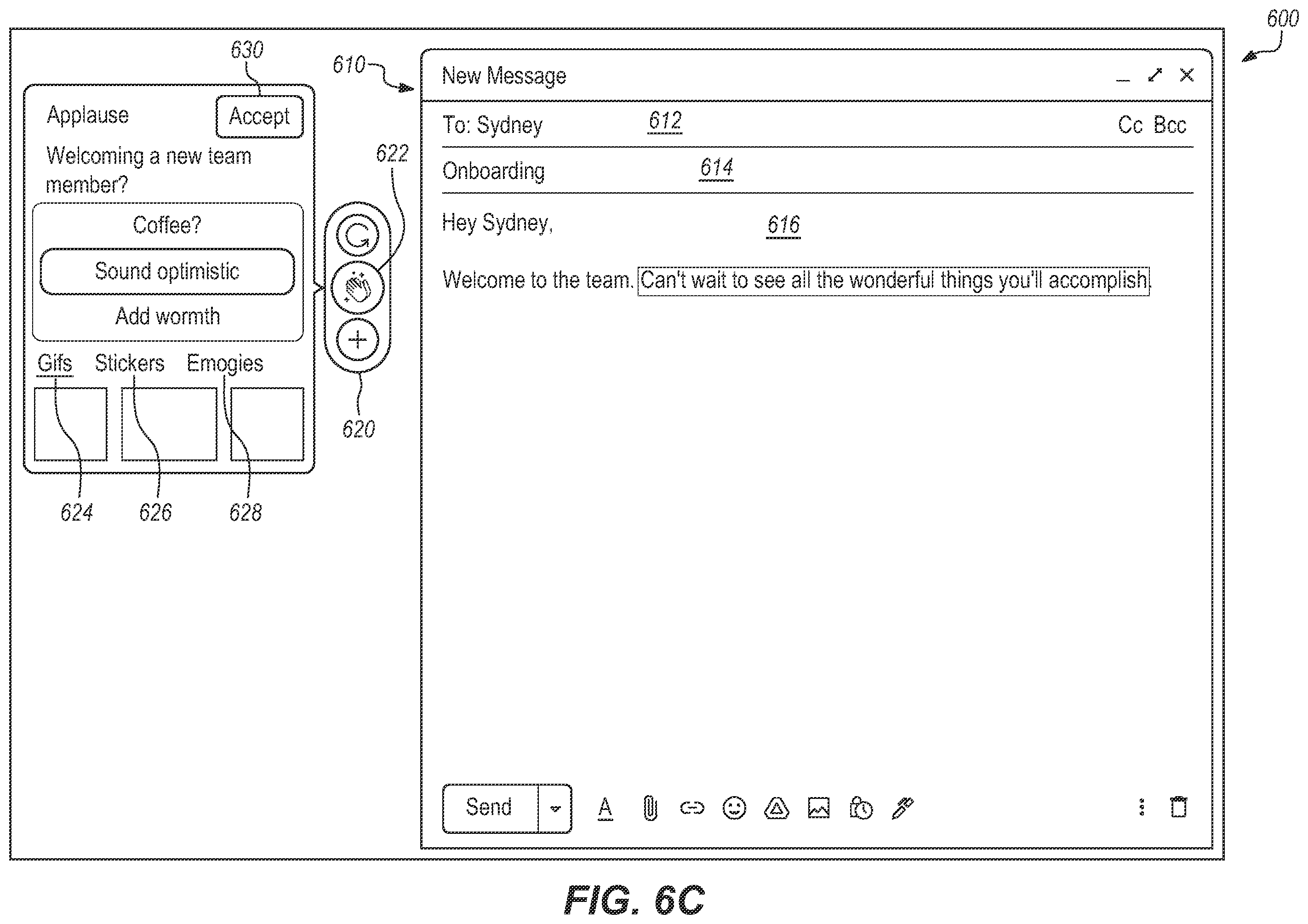 Patent US12333247 Figure 16 – Automatically applying correction suggestions in text checking