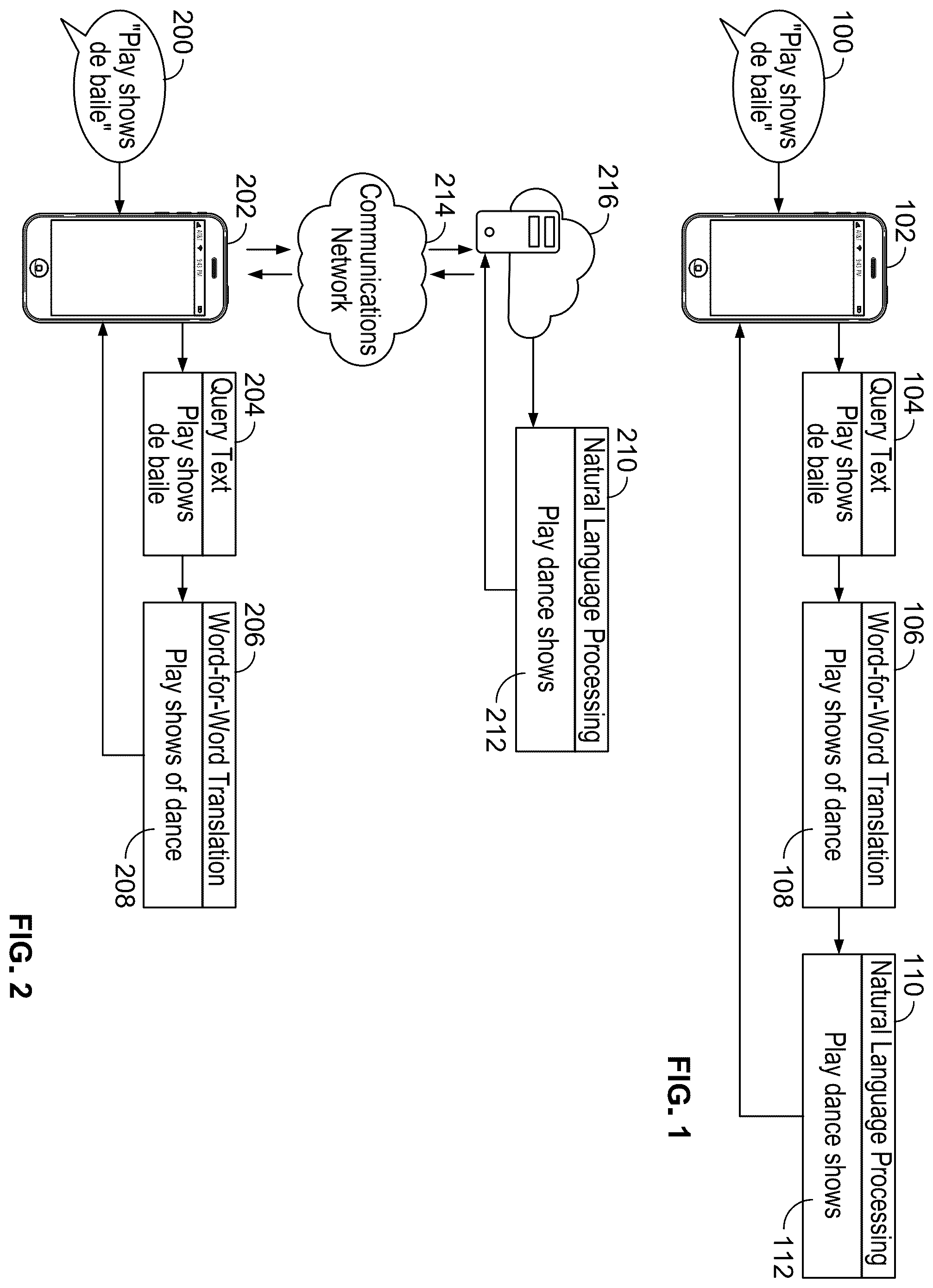 Patent US12333268 Figure 1 – Systems and methods for handling multilingual queries
