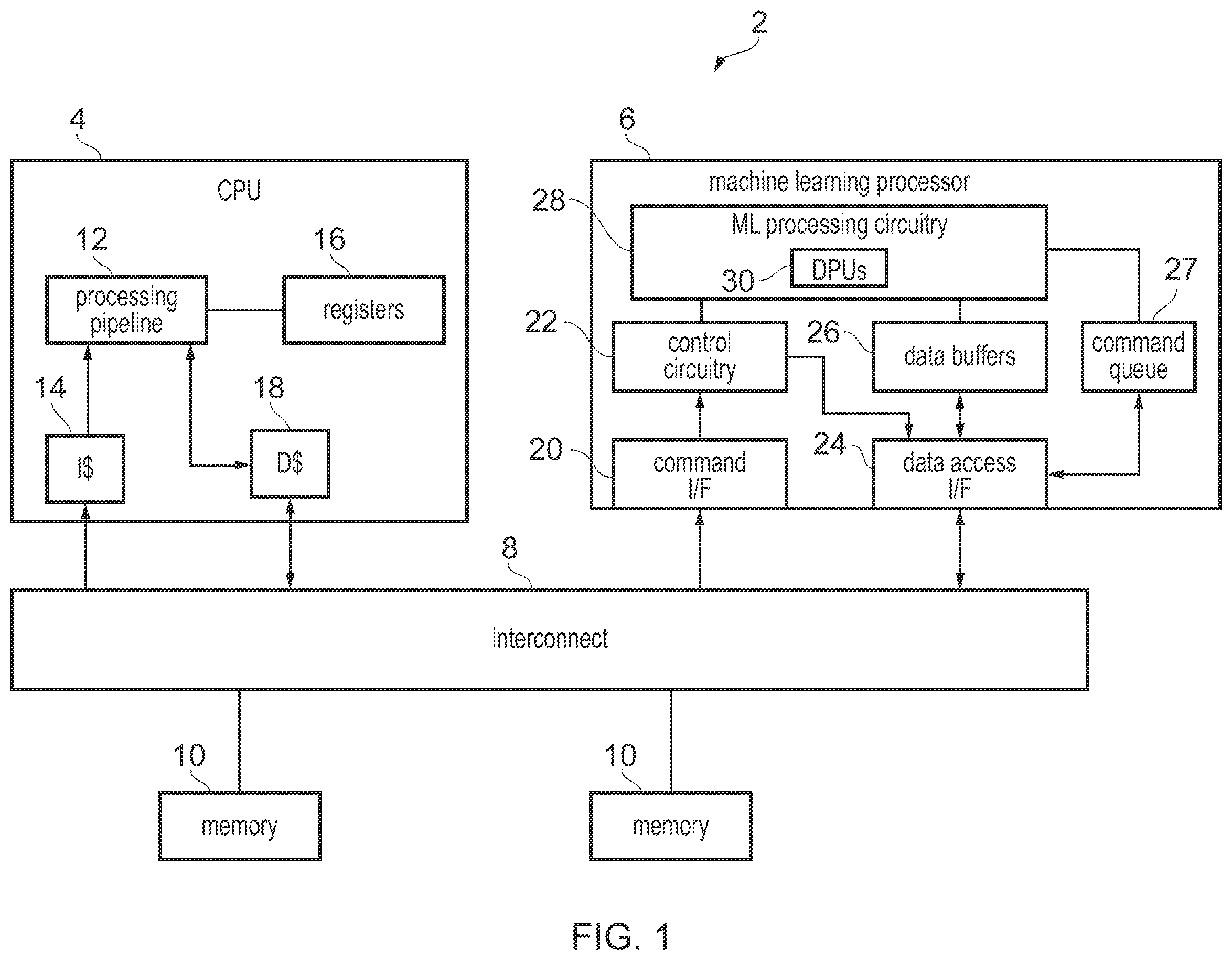 Patent US12333269 — Dot product array — Figure 1