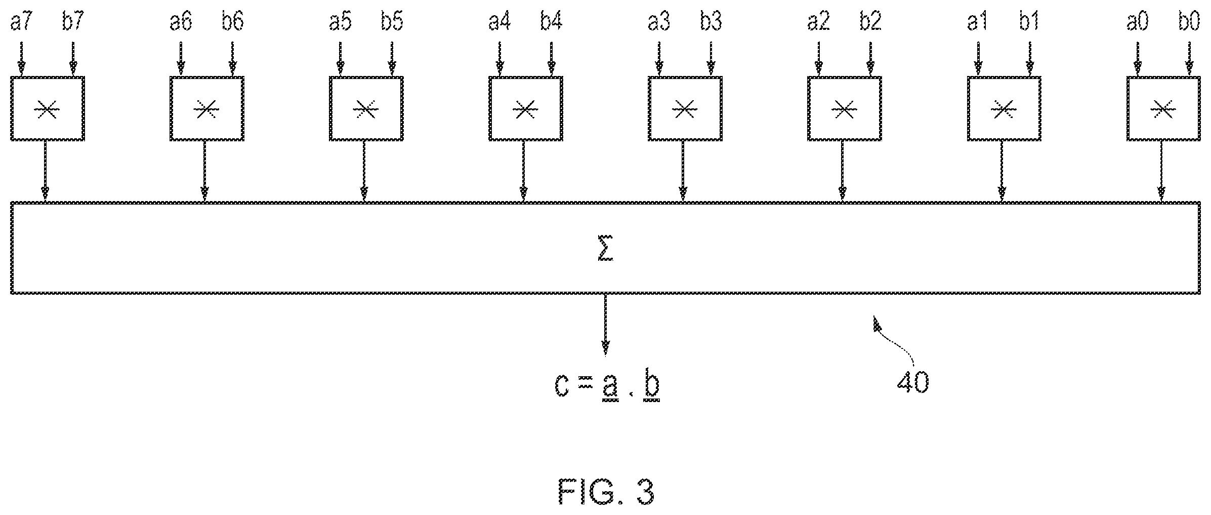 Patent US12333269 Figure 3 – Dot product array