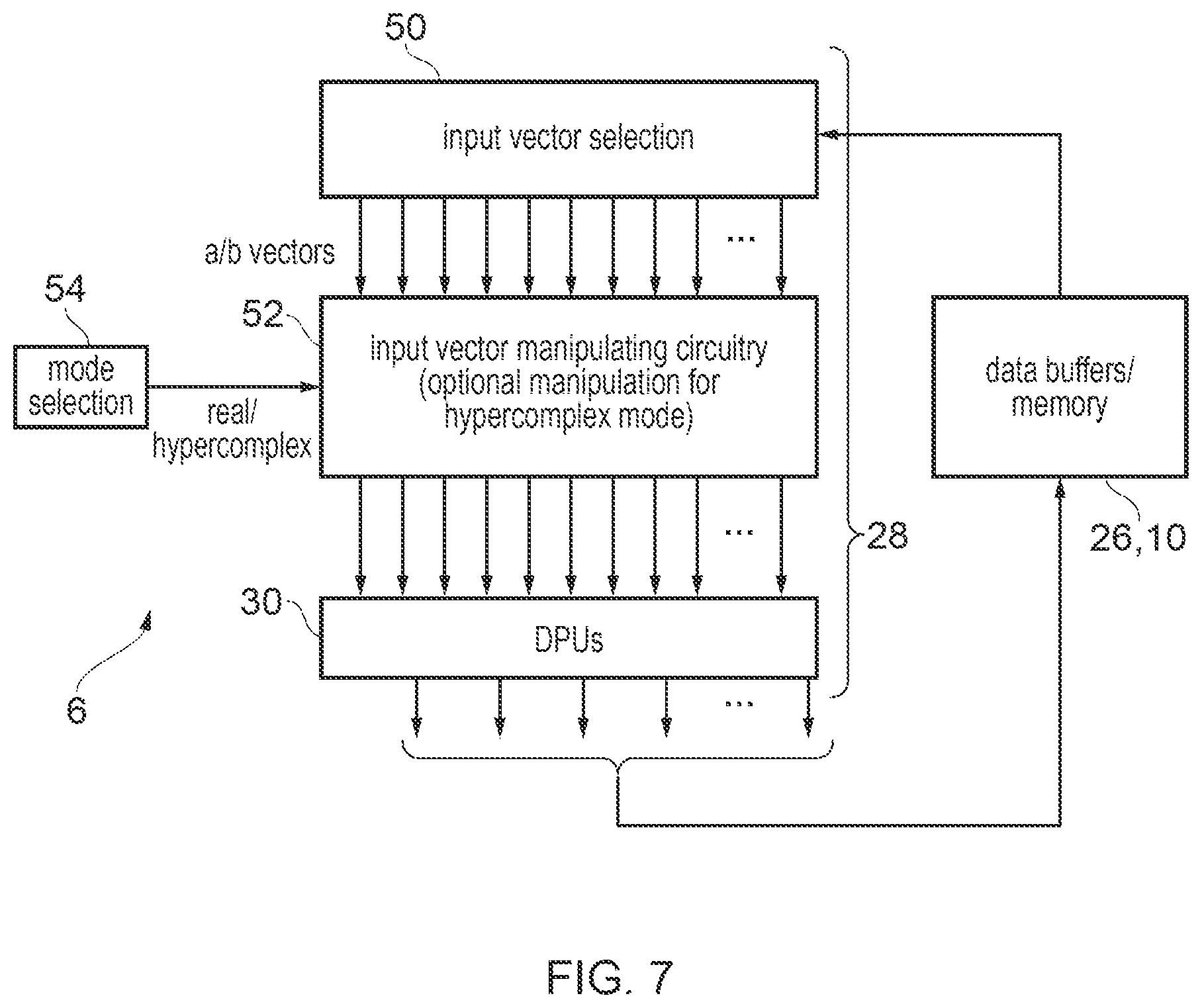 Patent US12333269 Figure 6 – Dot product array