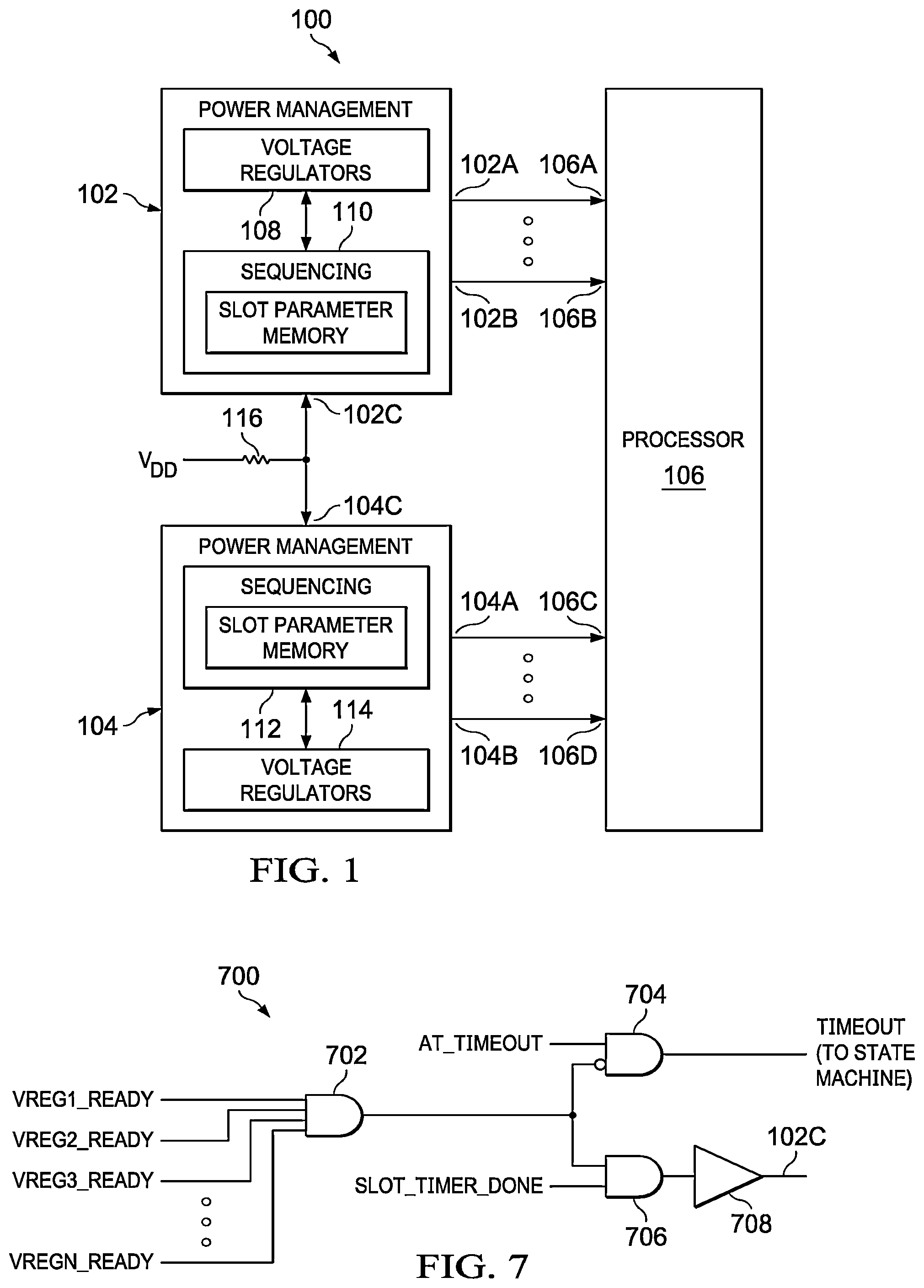 Patent US12333272 Figure 1 – Power sequence synchronization between multiple devices