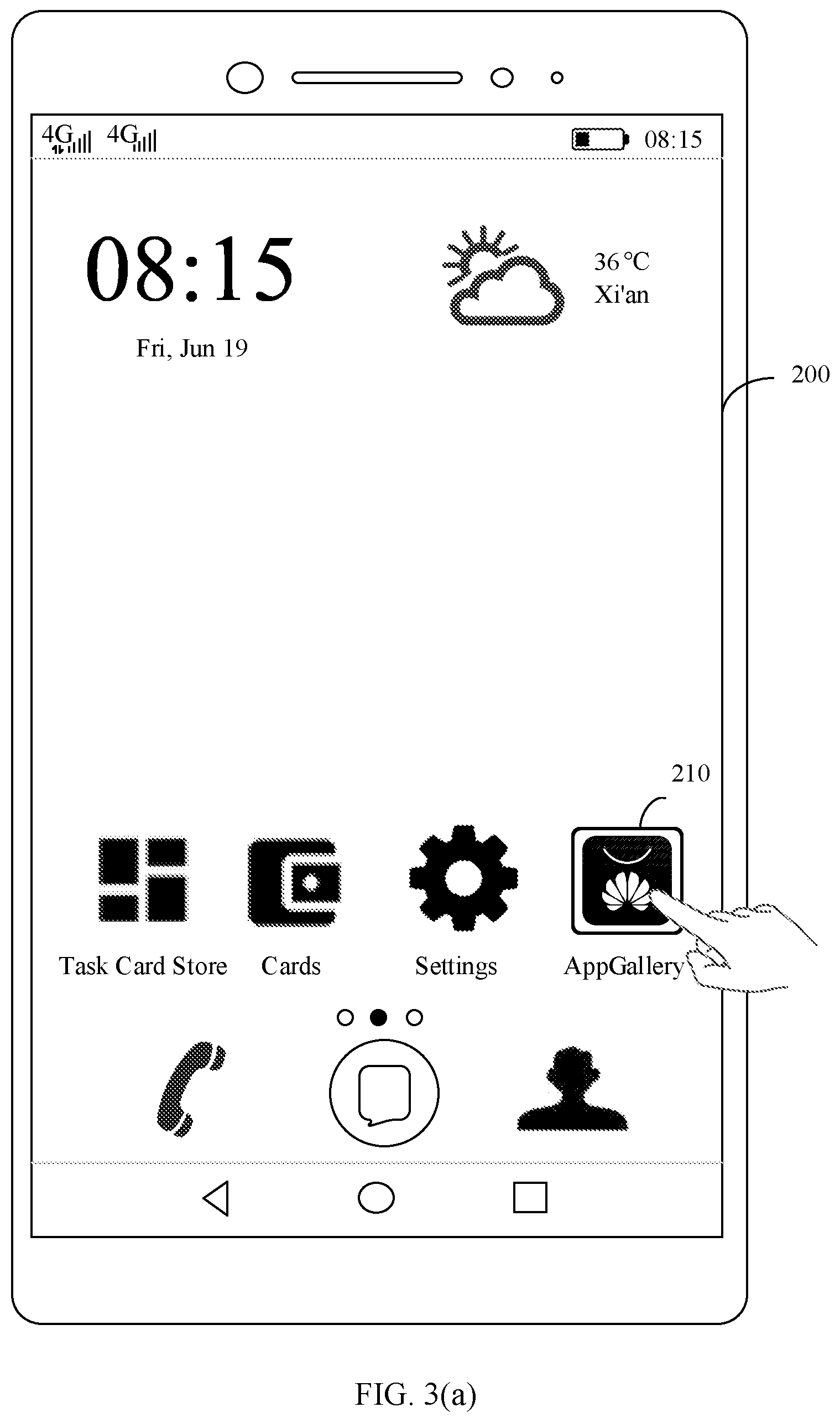 Patent US12333288 Figure 3 – Application installation method and electronic device