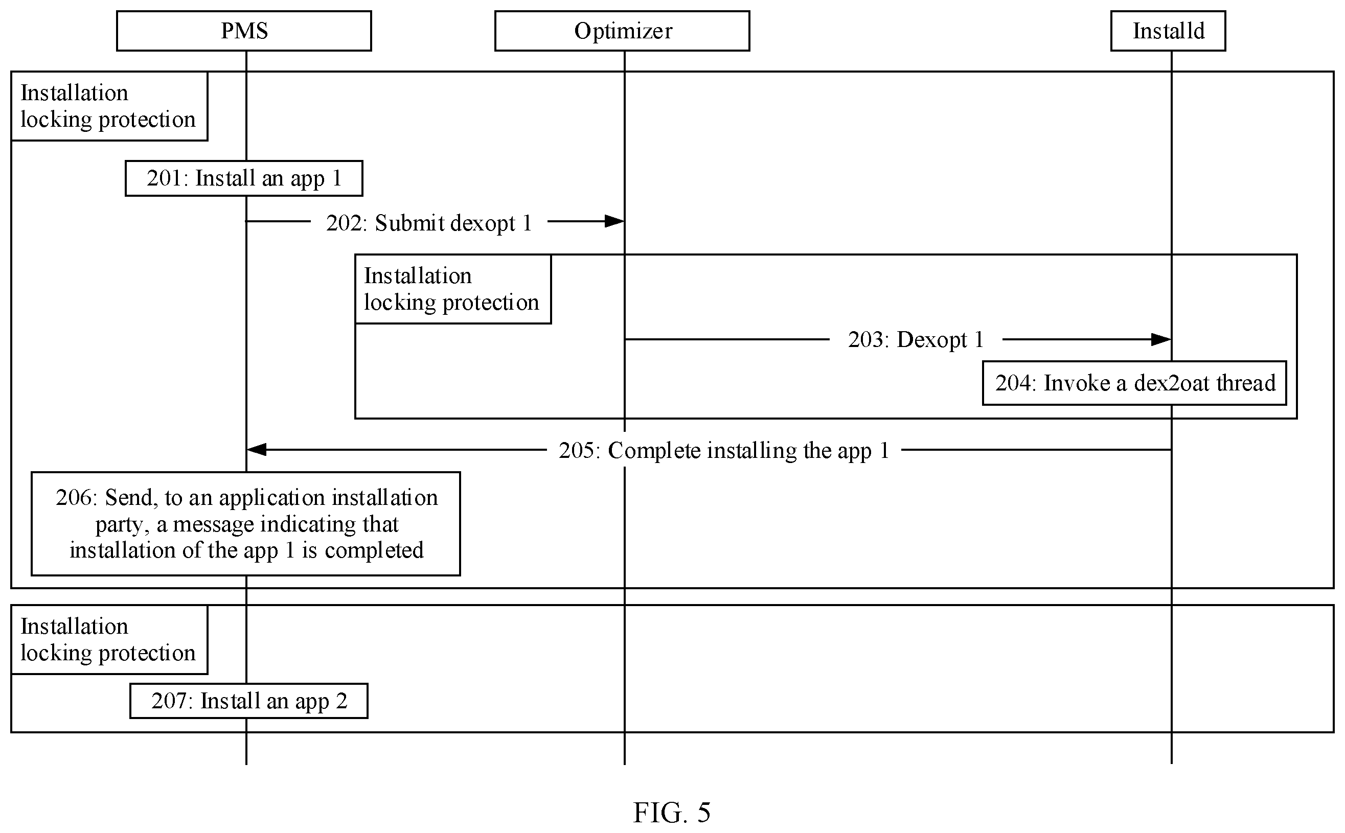 Patent US12333288 Figure 8 – Application installation method and electronic device