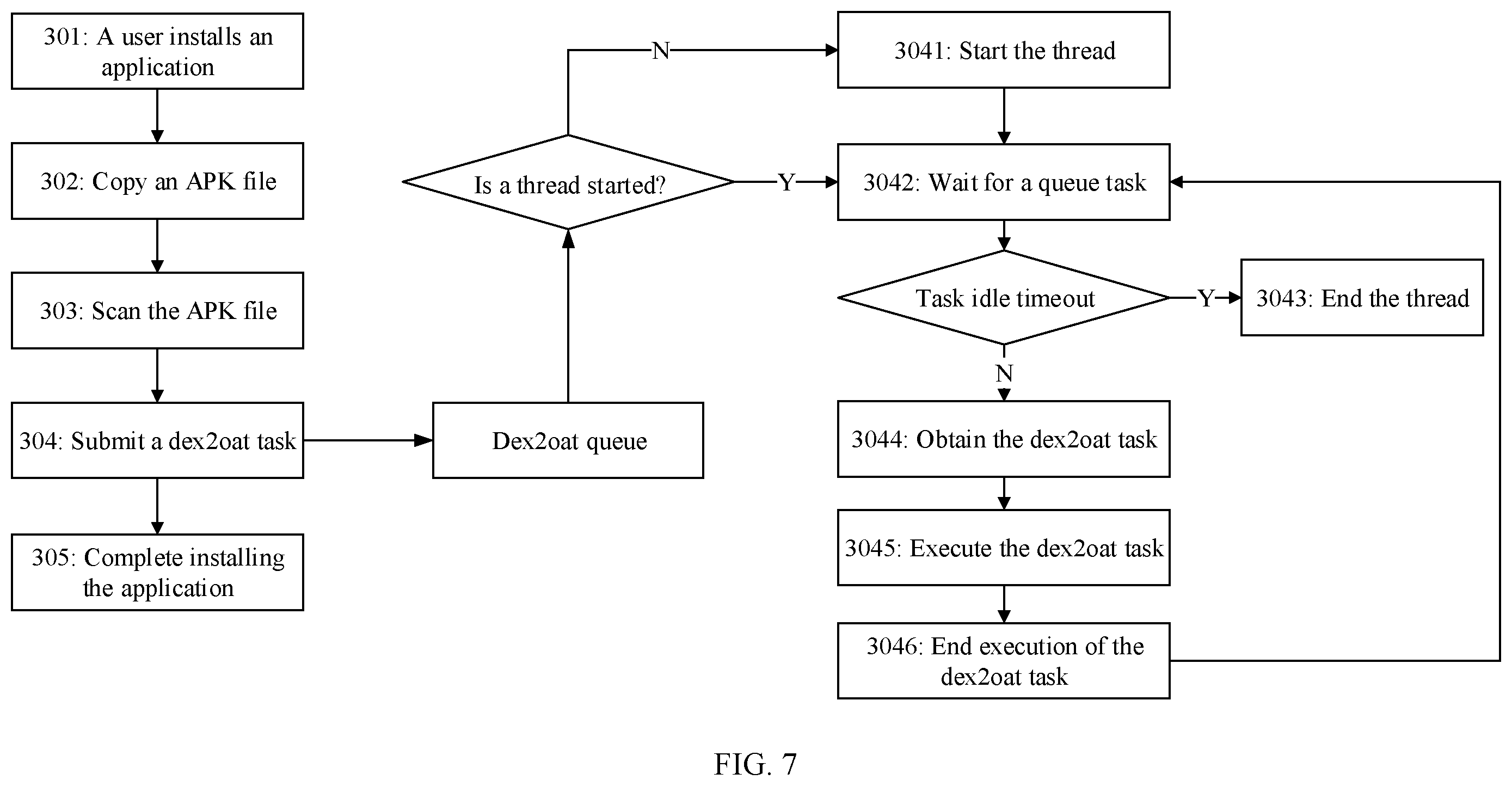 Patent US12333288 Figure 10 – Application installation method and electronic device