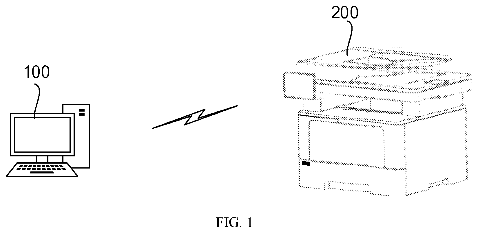 Patent US12333294 Figure 1 – Method, apparatus, and computer-readable storage medium of searching and displaying image forming apparatus
