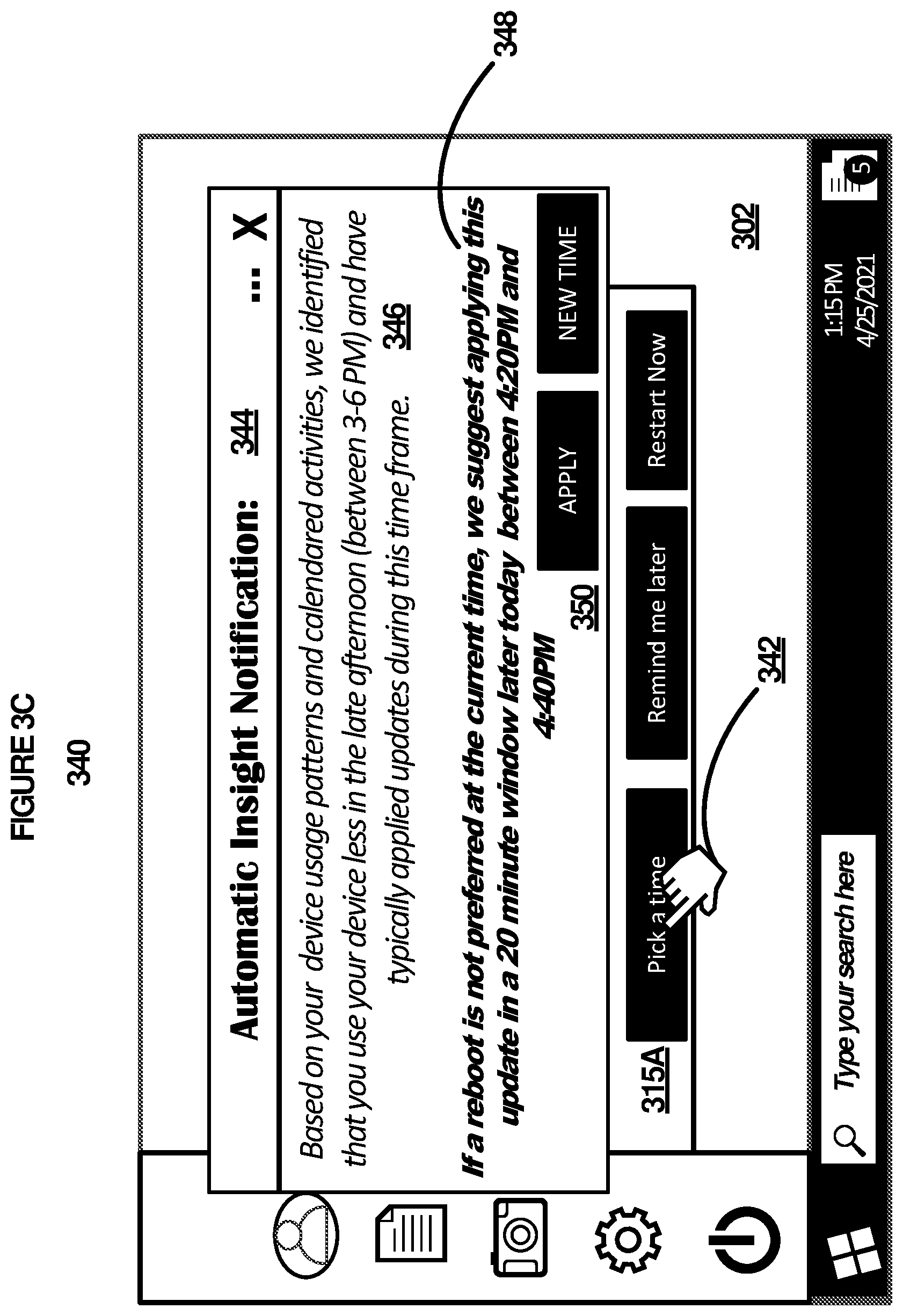 Patent US12333295 Figure 5 – Intelligent generation and management of estimates for application of updates to a computing device