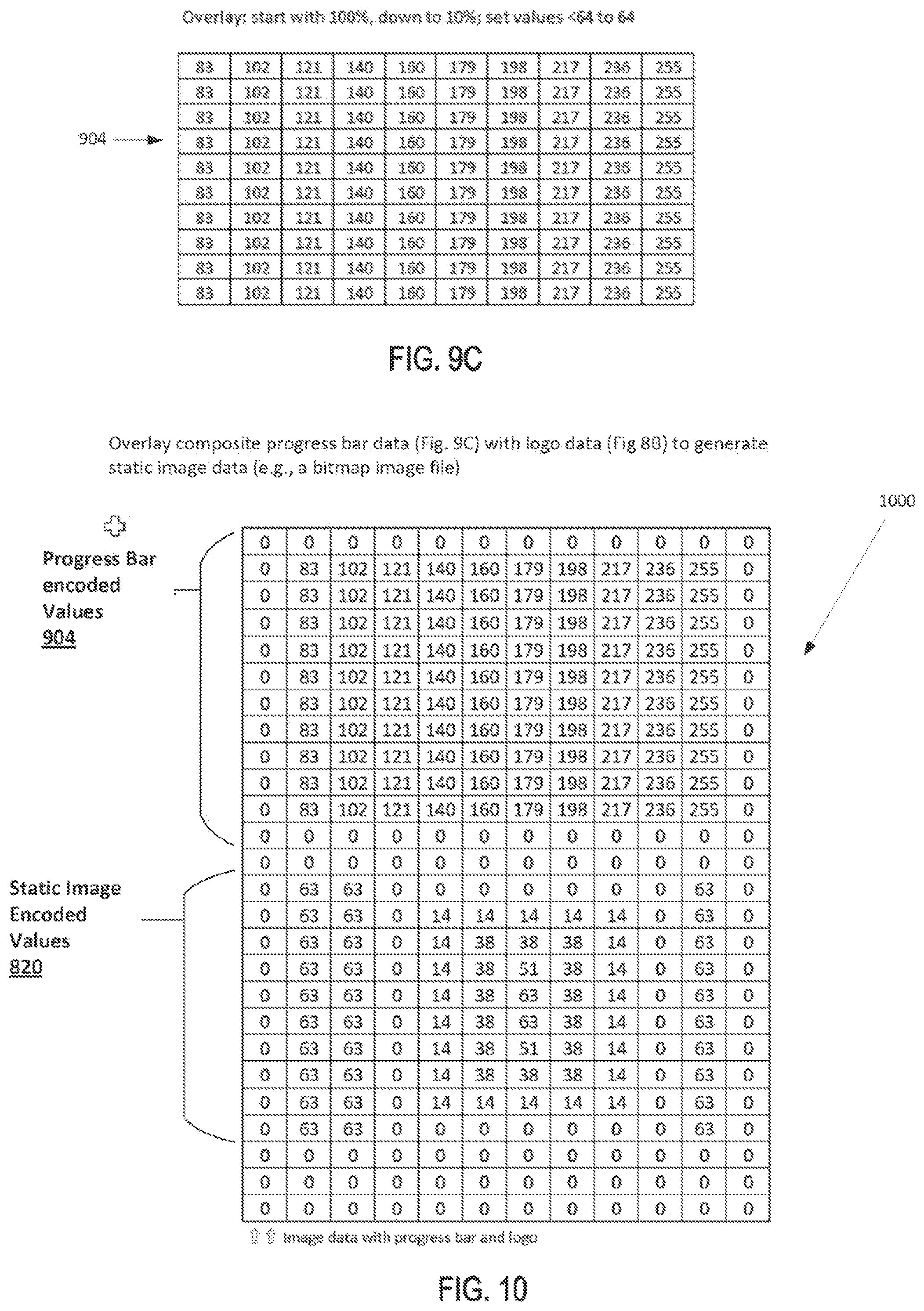 Patent US12333313 Figure 12 – Encoding stereo splash screen in static image
