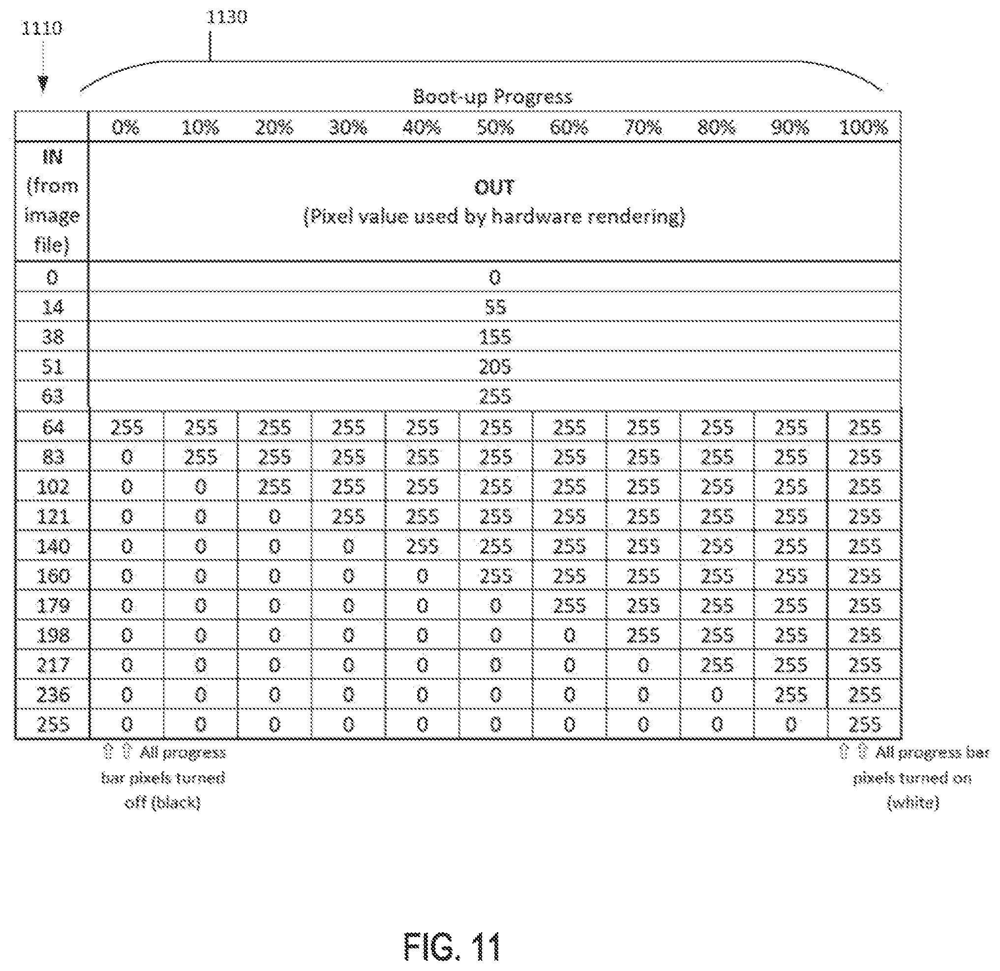 Patent US12333313 Figure 13 – Encoding stereo splash screen in static image