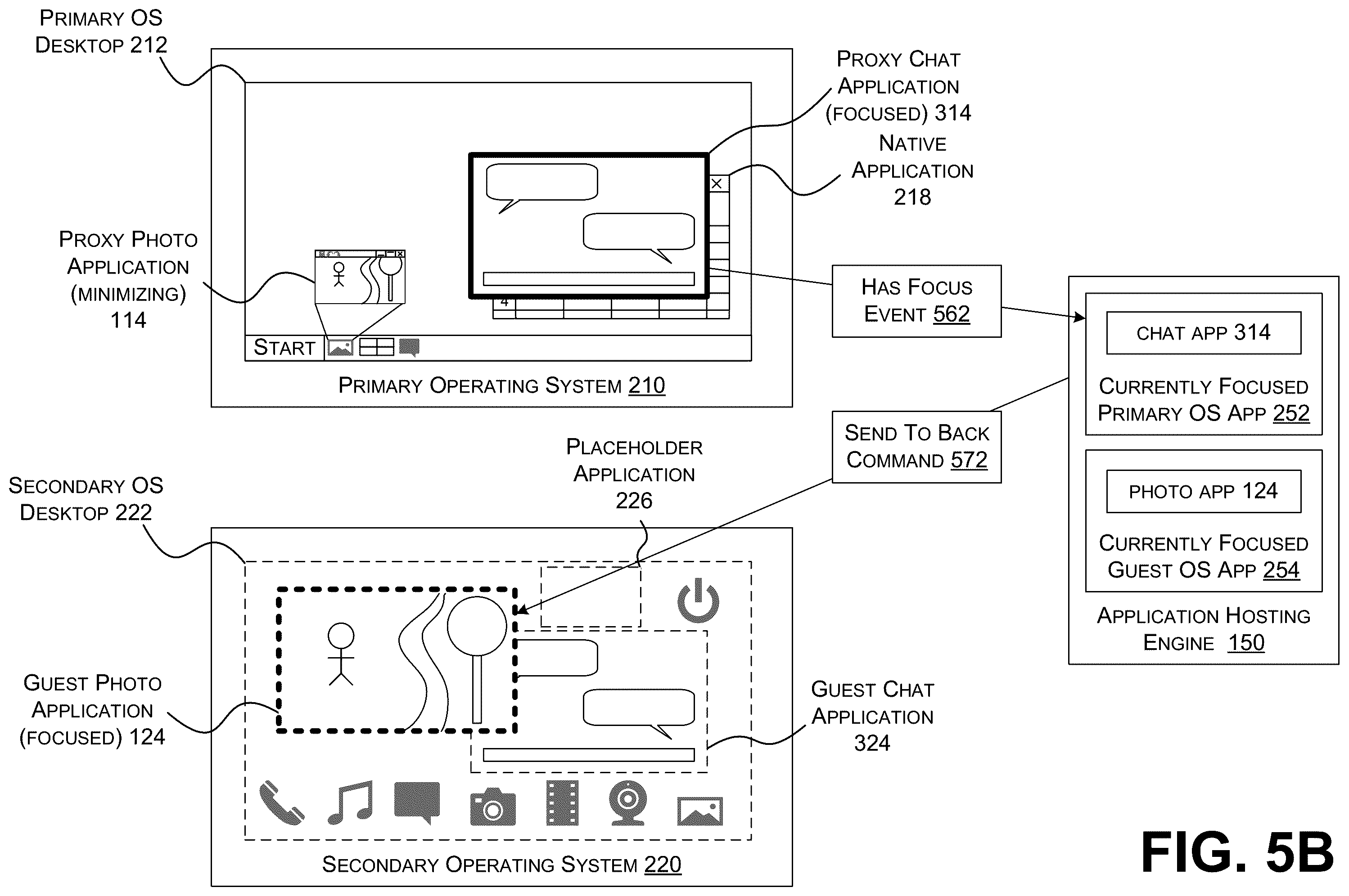 Patent US12333324 Figure 15 – Focus synchronization across incompatible operating systems