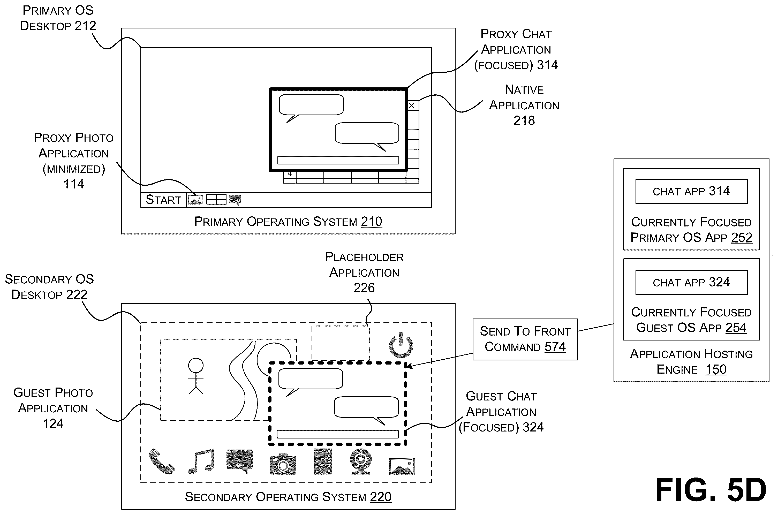 Patent US12333324 Figure 17 – Focus synchronization across incompatible operating systems