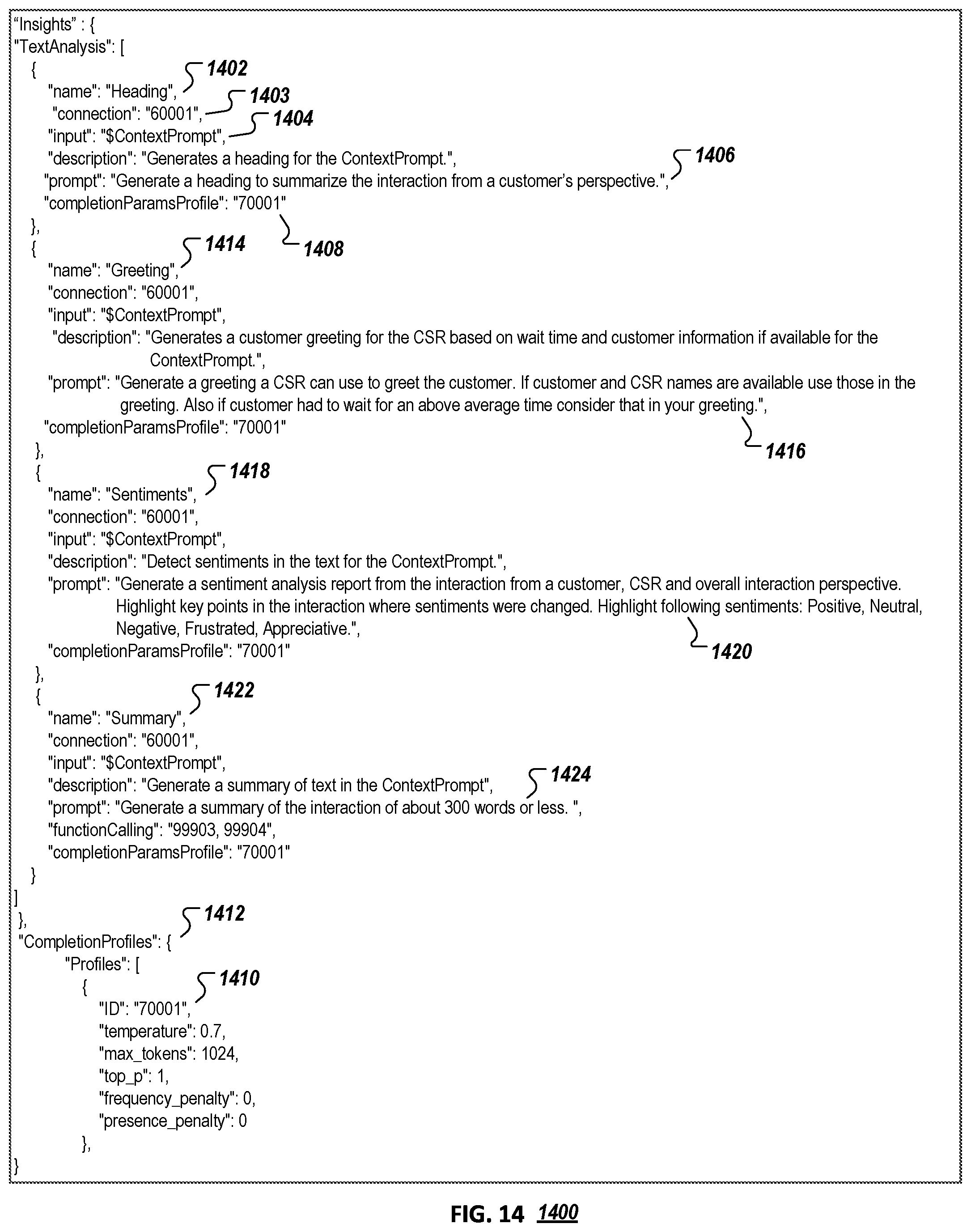 Patent US12333354 Figure 17 – Using generative artificial intelligence to improve user interactions