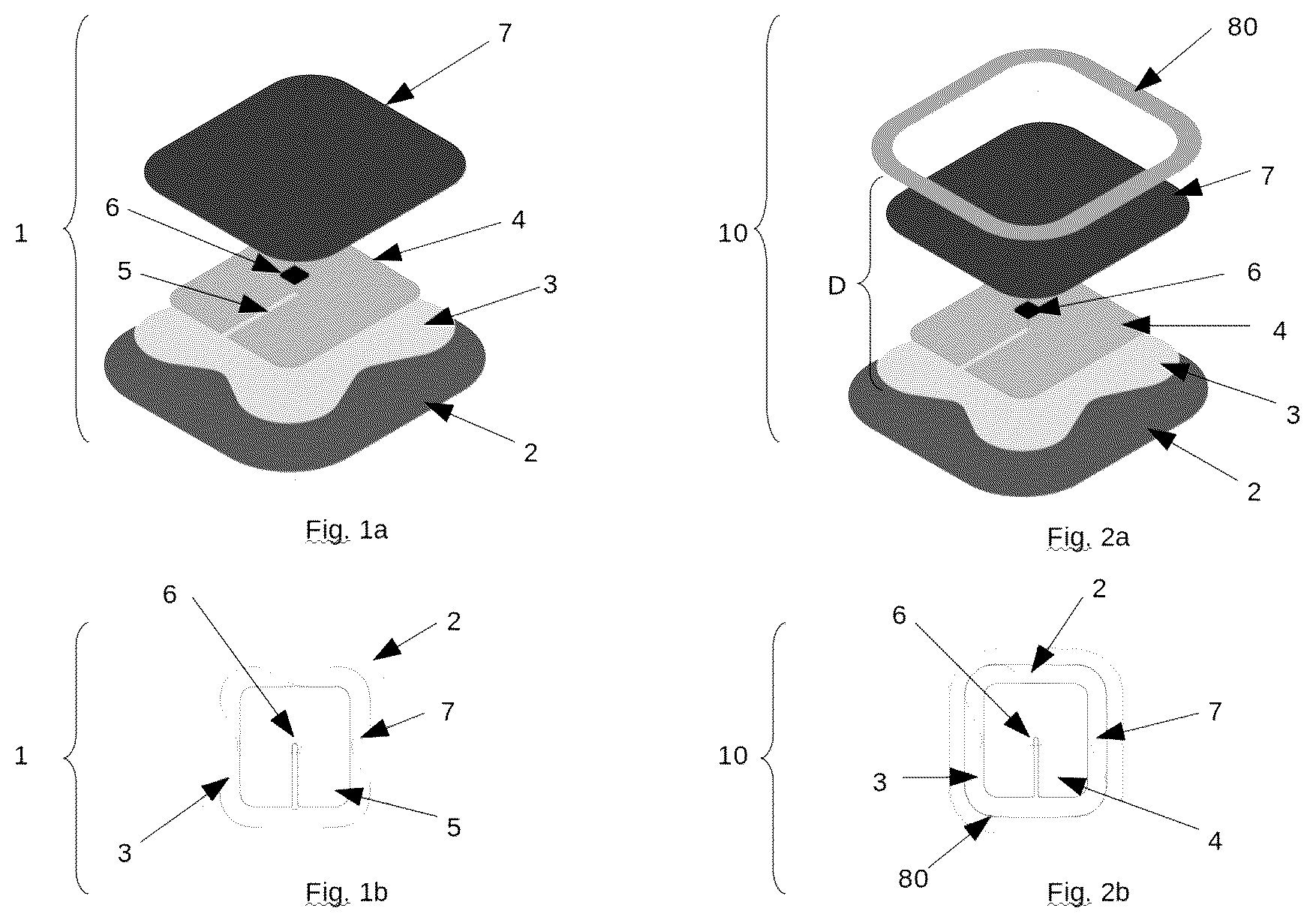 Patent US12333360 Figure 1 – RFID system suitable for being attached to fabrics and method for the digitalization of fabrics