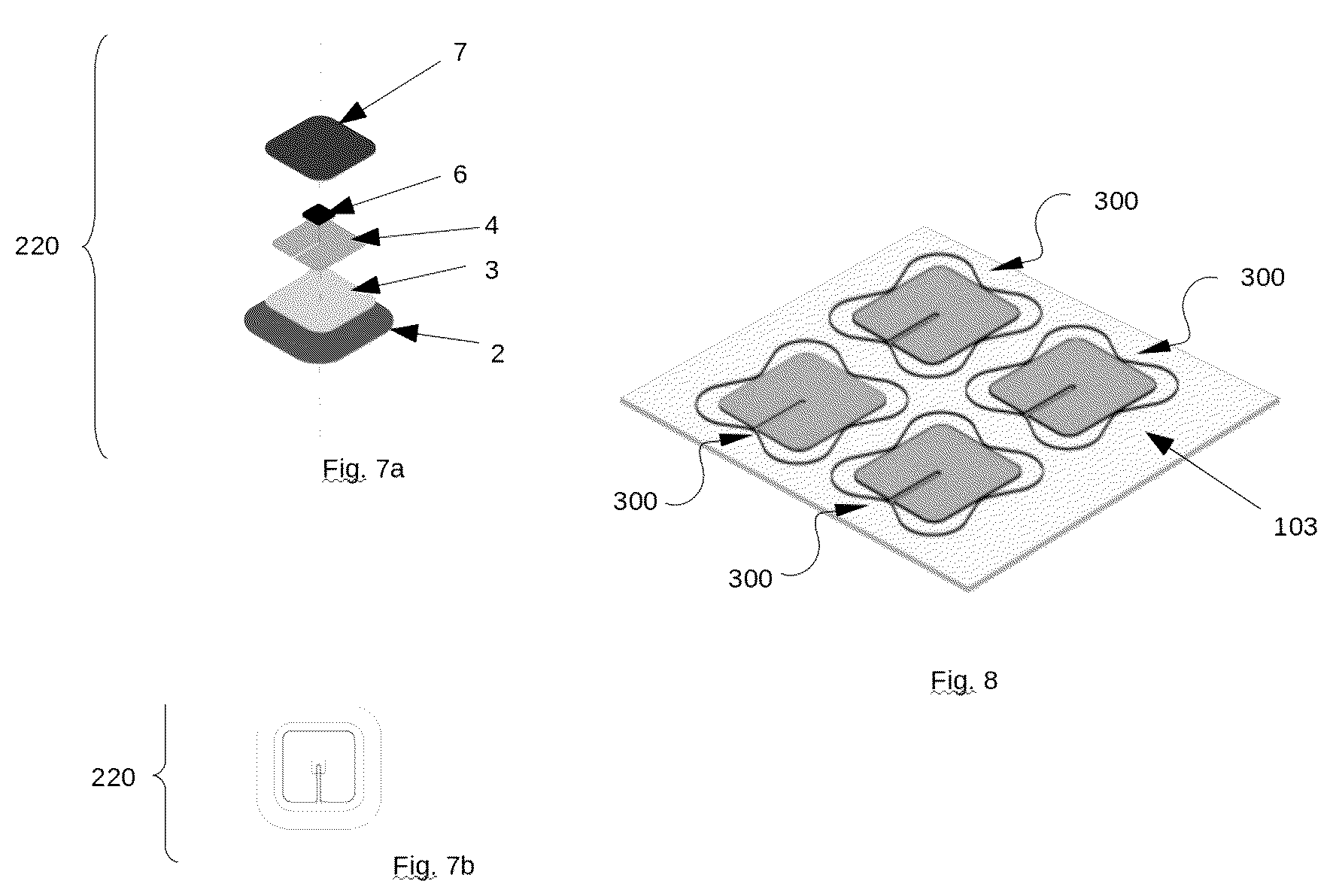 Patent US12333360 Figure 4 – RFID system suitable for being attached to fabrics and method for the digitalization of fabrics
