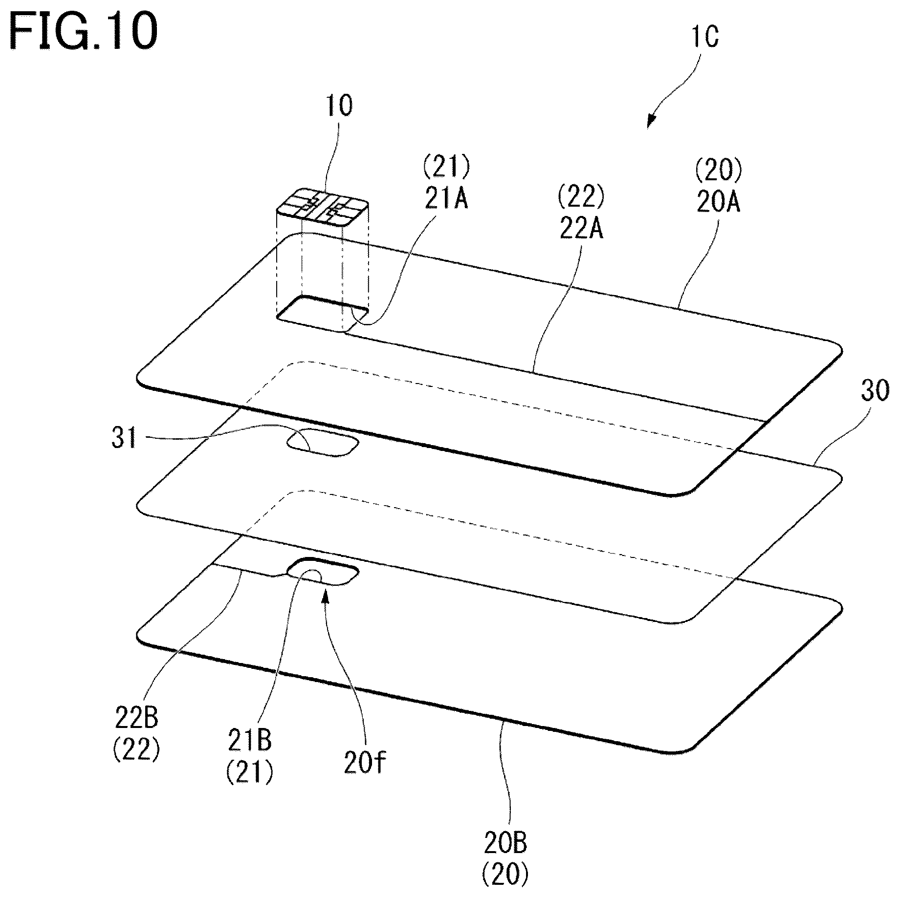 Patent US12333368 Figure 7 – Contactless communication medium