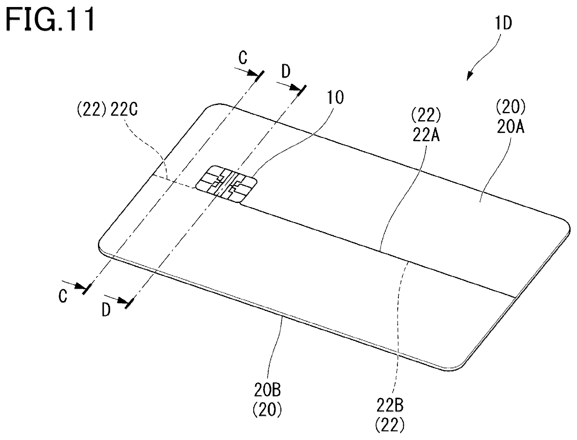 Patent US12333368 Figure 8 – Contactless communication medium