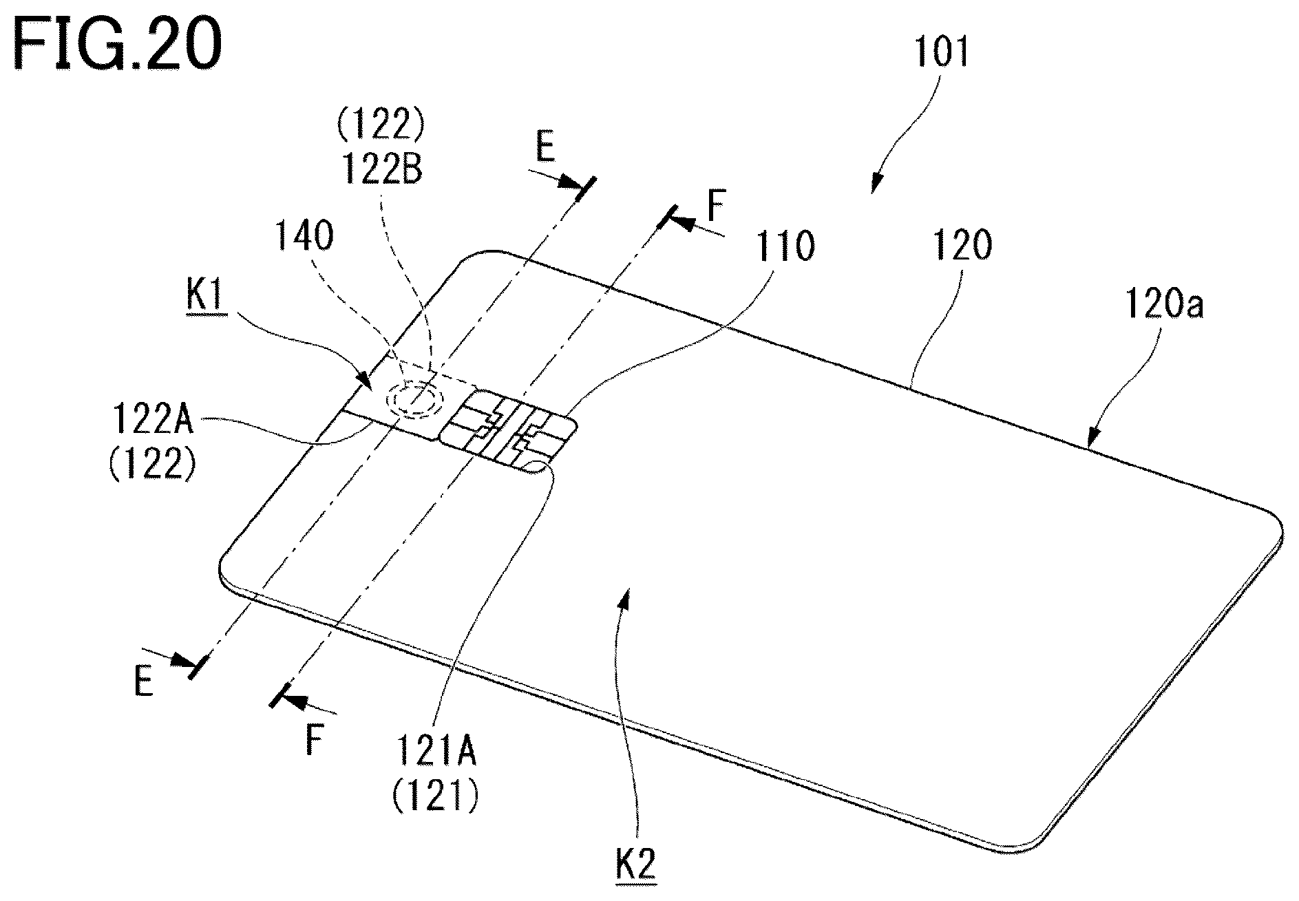 Patent US12333368 Figure 15 – Contactless communication medium