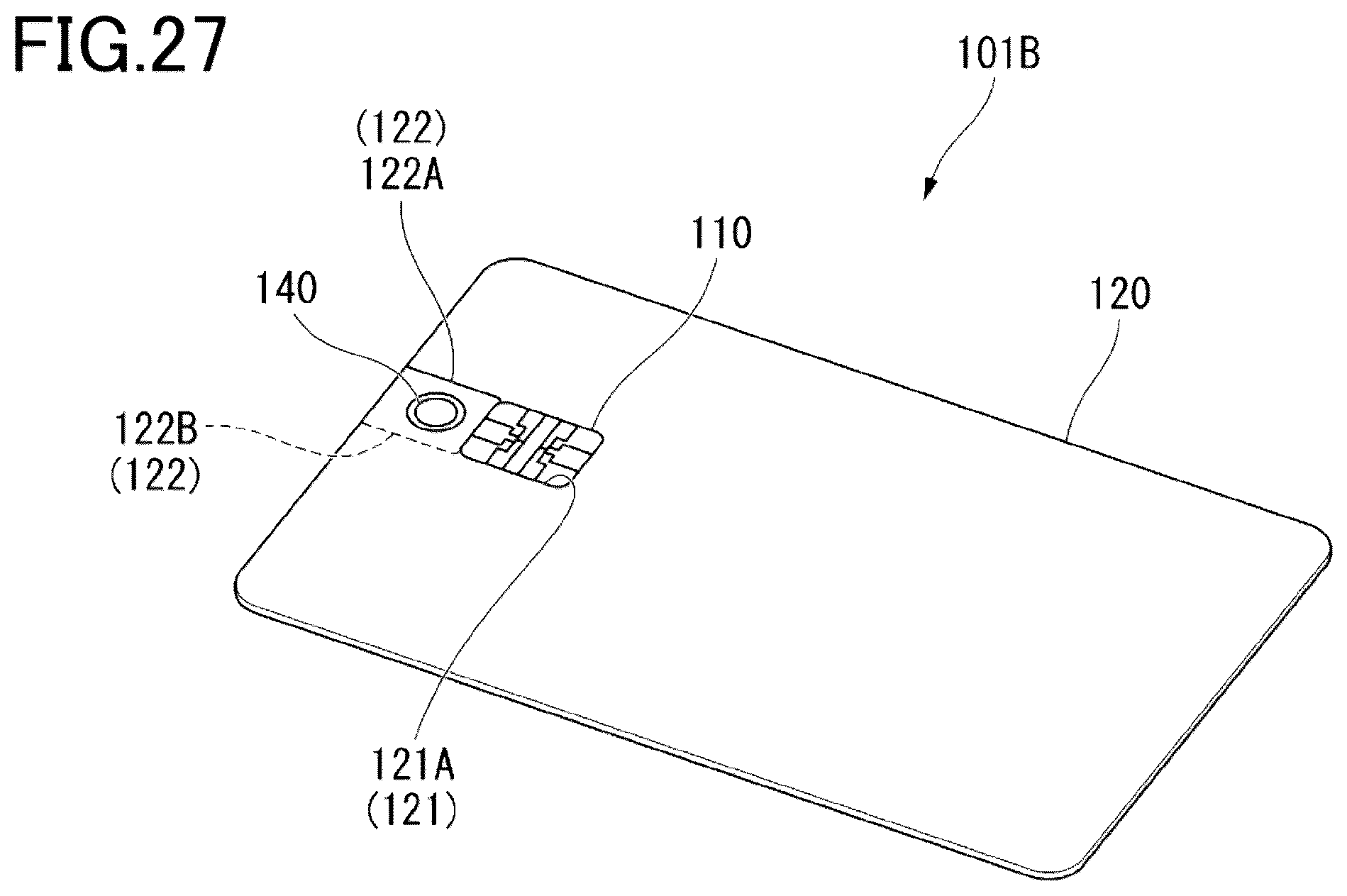 Patent US12333368 Figure 19 – Contactless communication medium