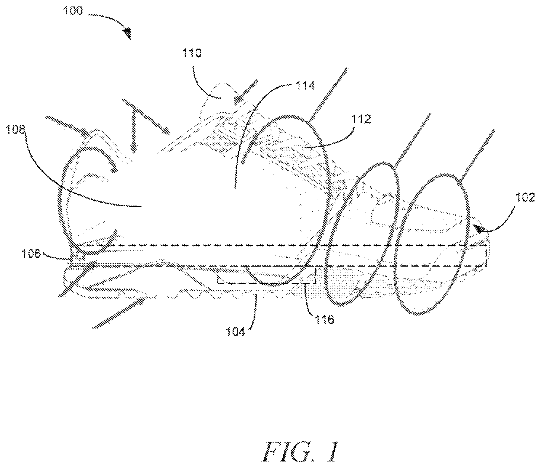 Patent US12333371 — Multi-antenna tuned wearable article — Figure 1