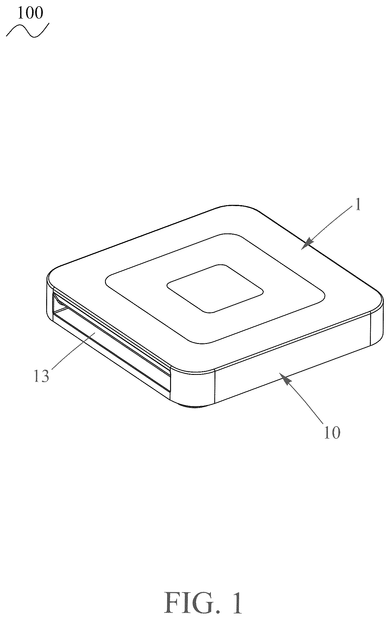Patent US12333373 Figure 1 – Card reader with a protective mechanism