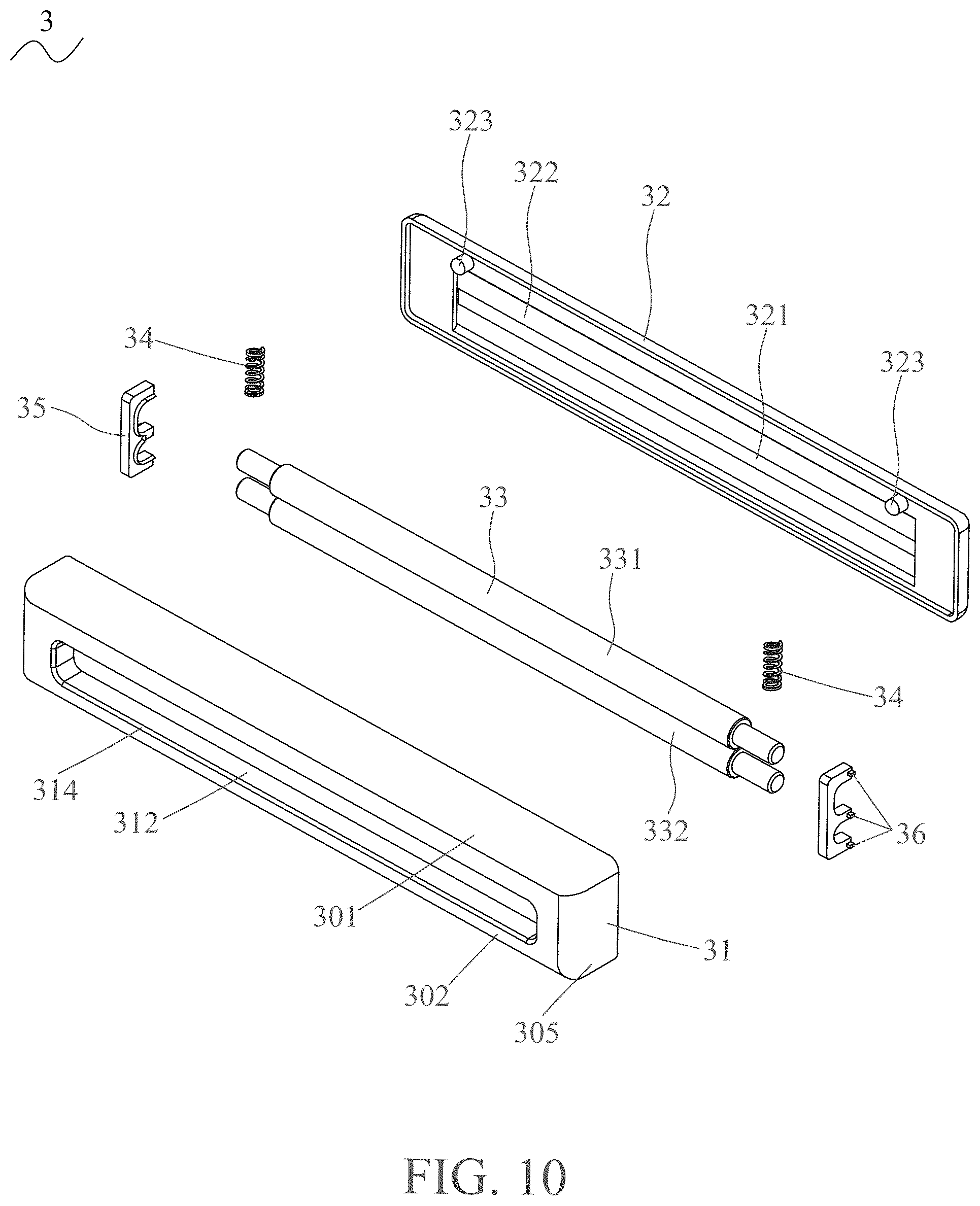Patent US12333373 Figure 10 – Card reader with a protective mechanism