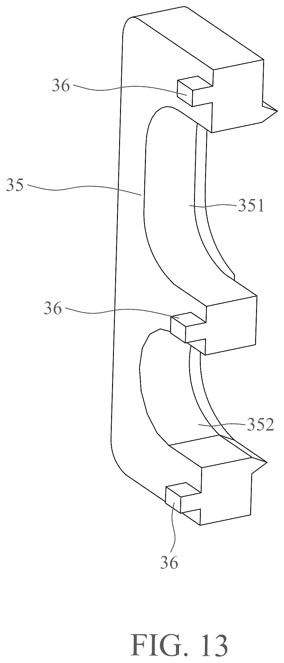 Patent US12333373 Figure 13 – Card reader with a protective mechanism