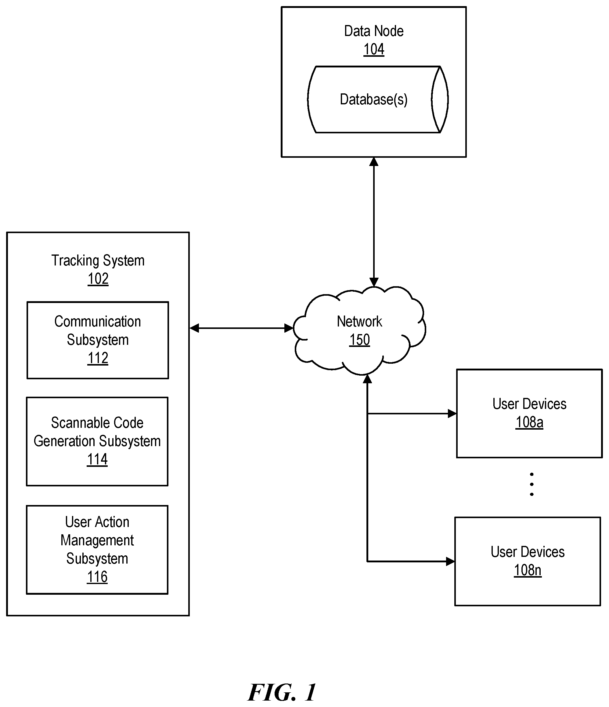 Patent US12333375 Figure 1 – Accessing application content and features using deep linking with wireless protocols or scannable codes
