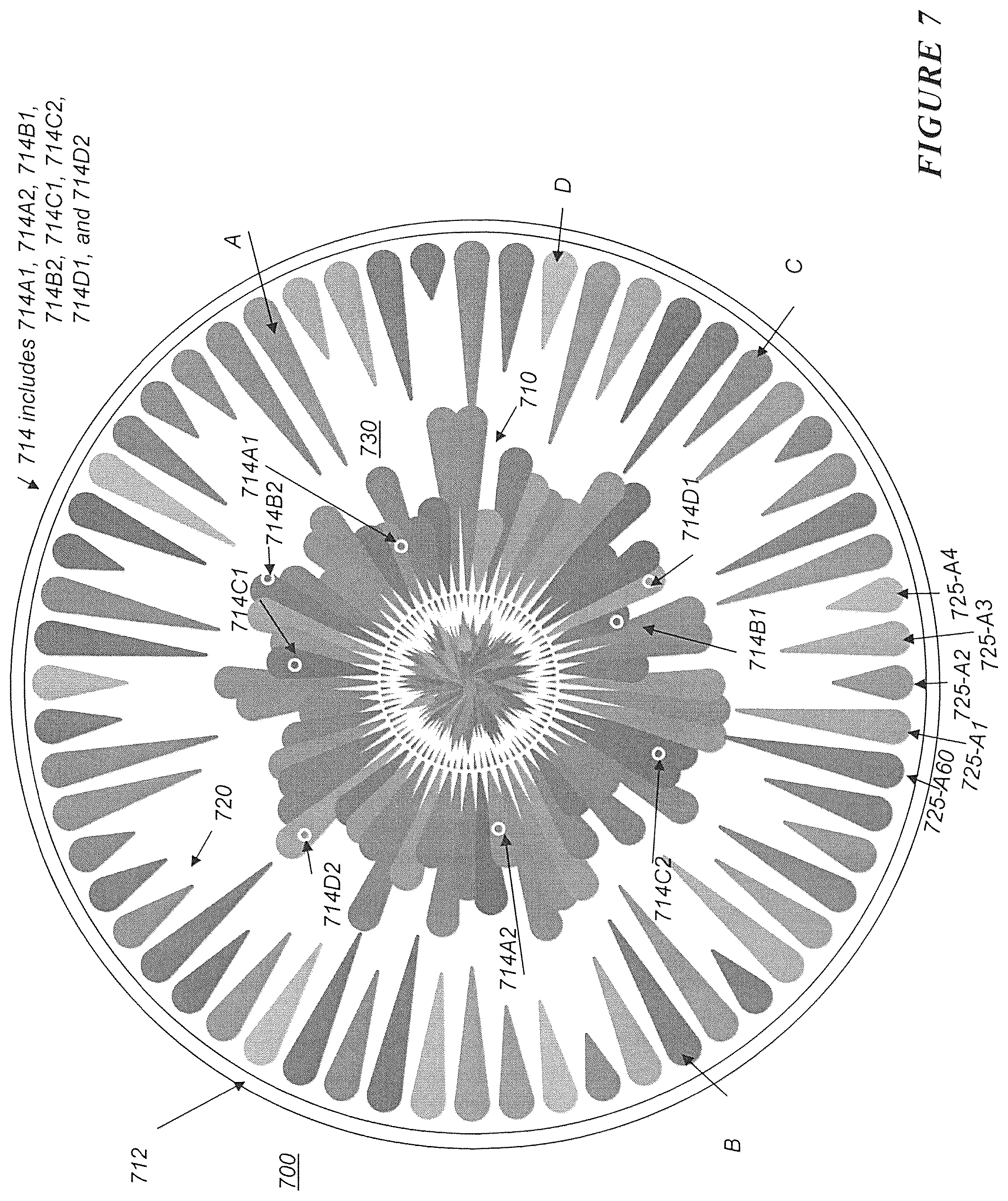 Patent US12333378 Figure 7 – Visual marker with user selectable appearance