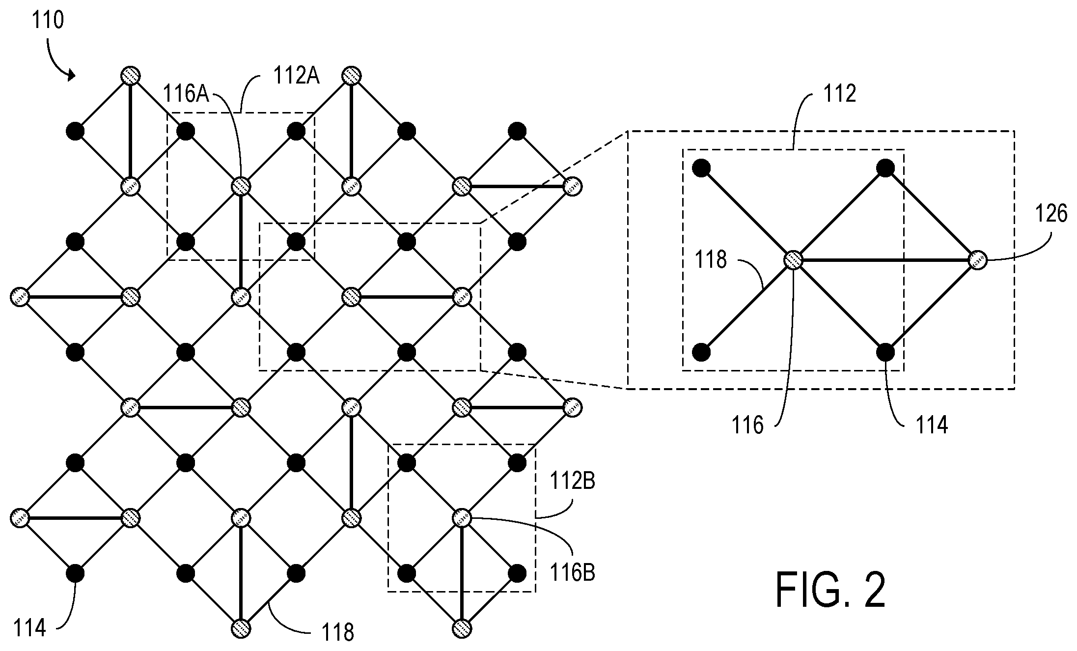 Patent US12333387 Figure 2 – Logical qubit encoding surface