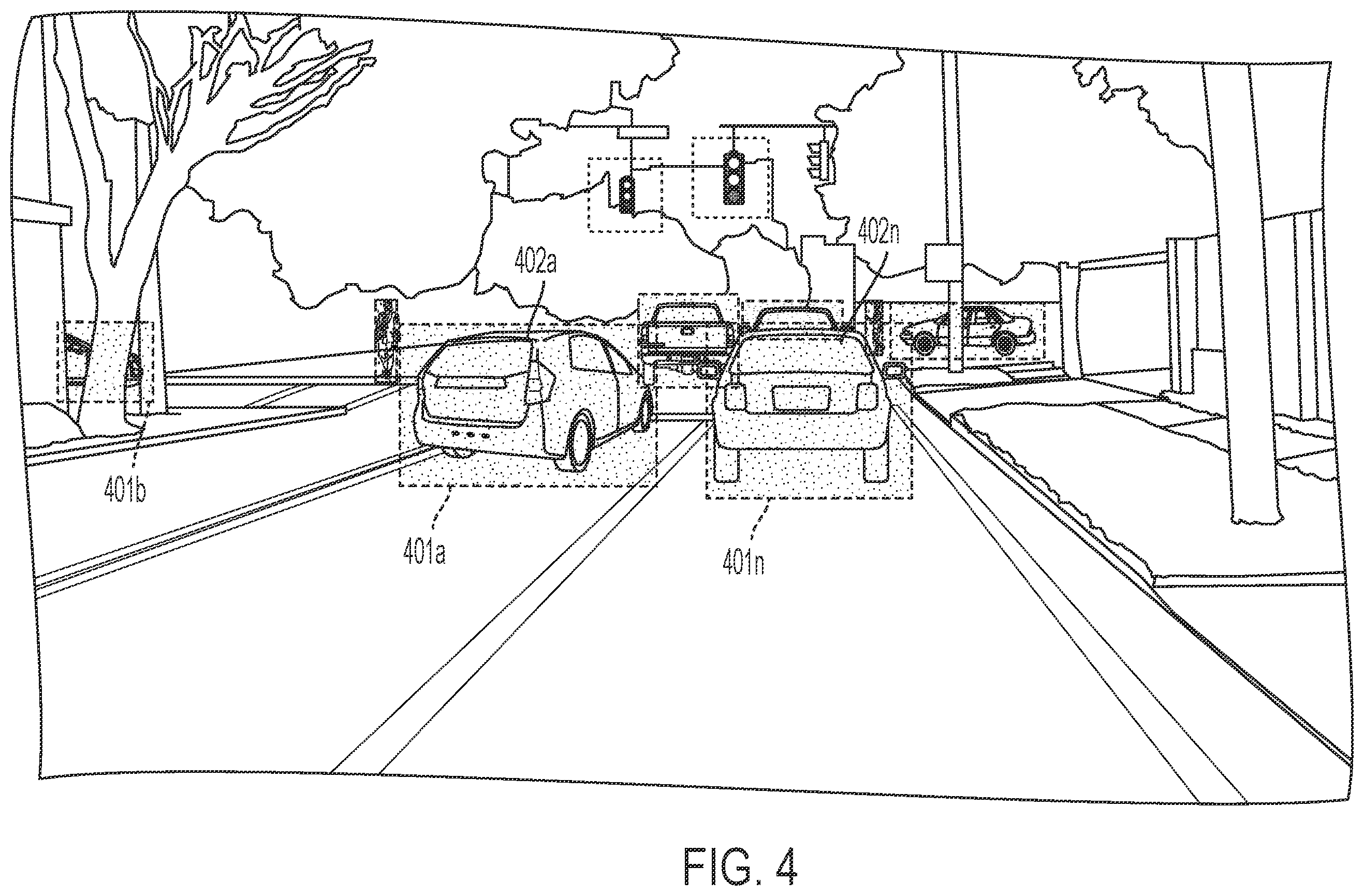 Patent US12333389 Figure 4 – Autonomous vehicle system for intelligent on-board selection of data for training a remote machine learning model