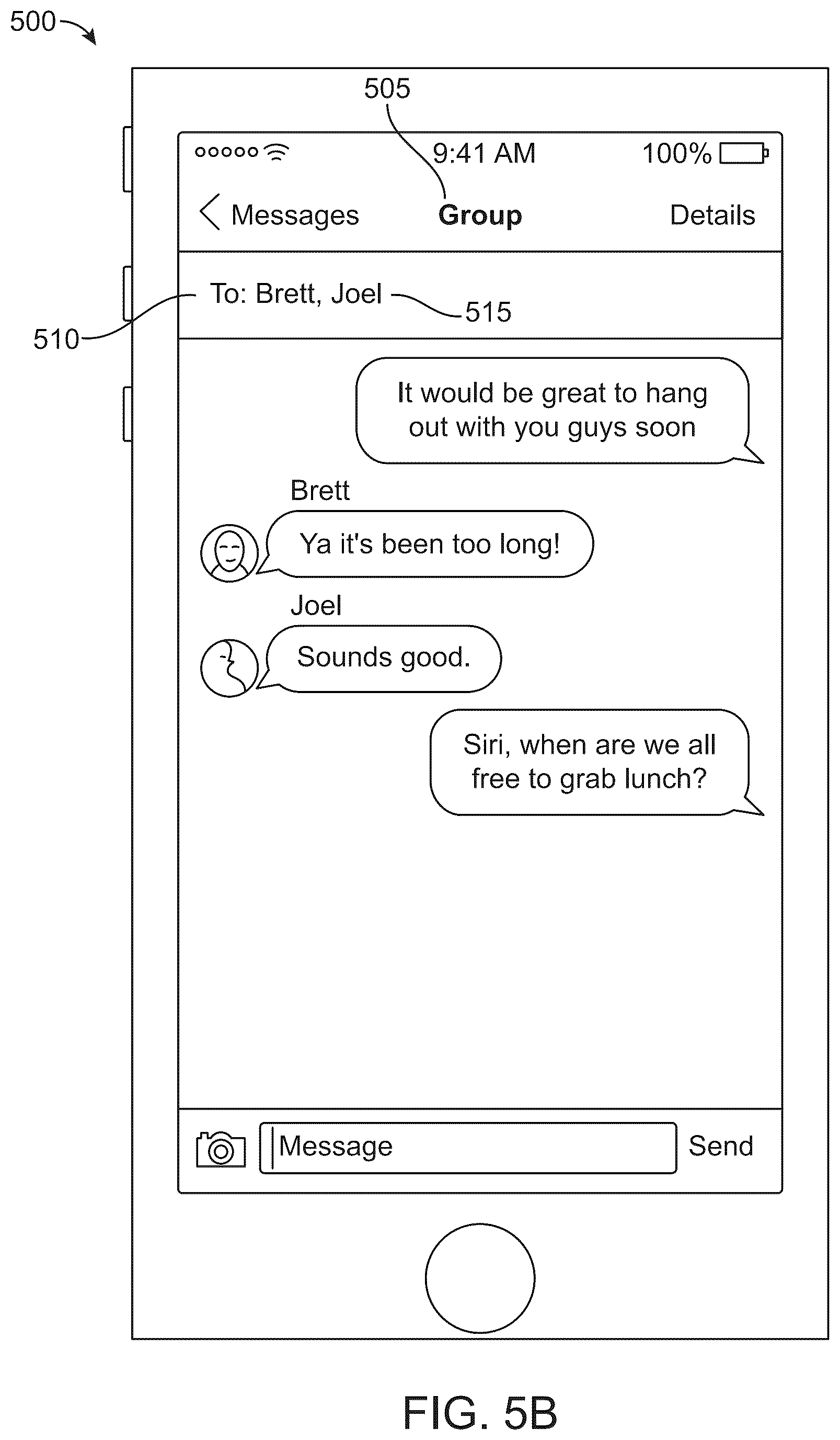 Patent US12333404 Figure 11 – Virtual assistant in a communication session