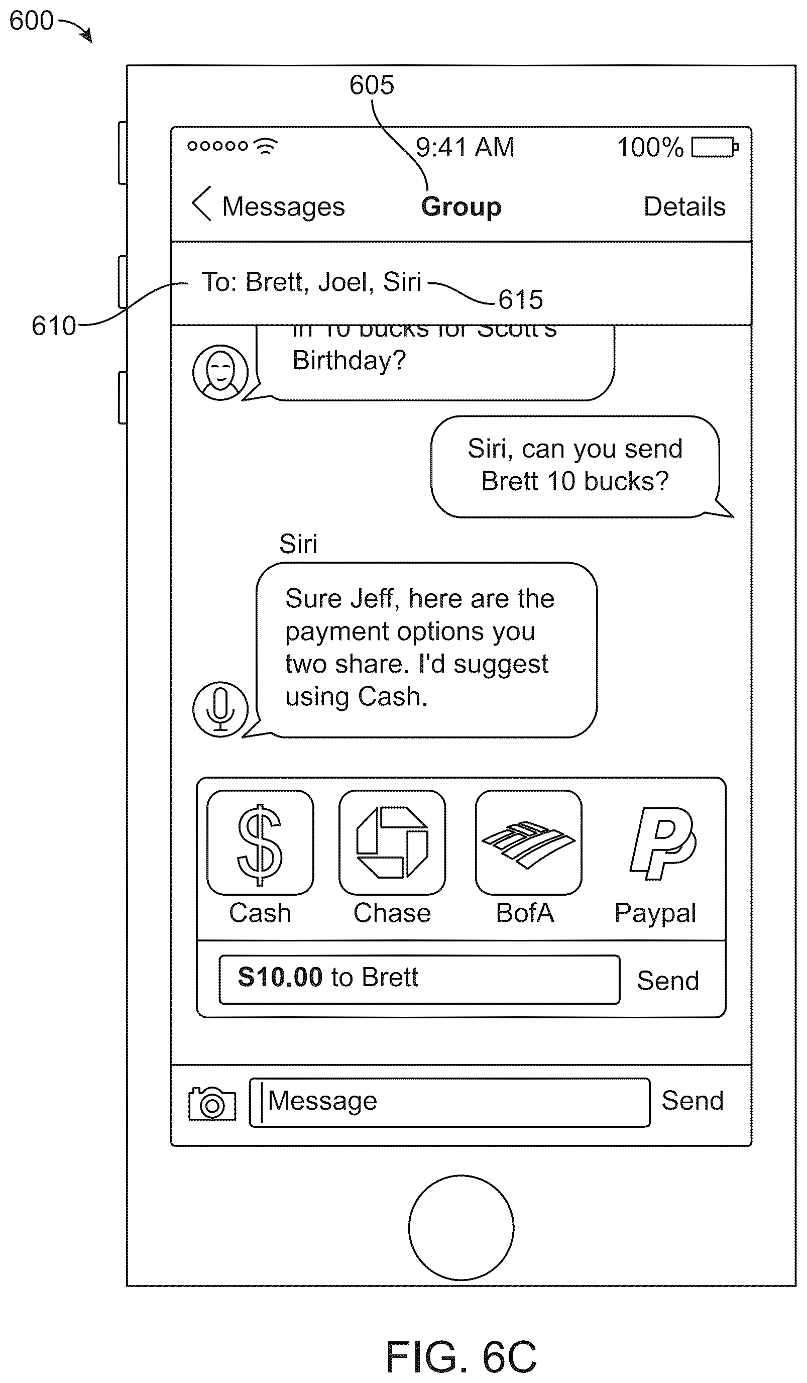 Patent US12333404 Figure 16 – Virtual assistant in a communication session