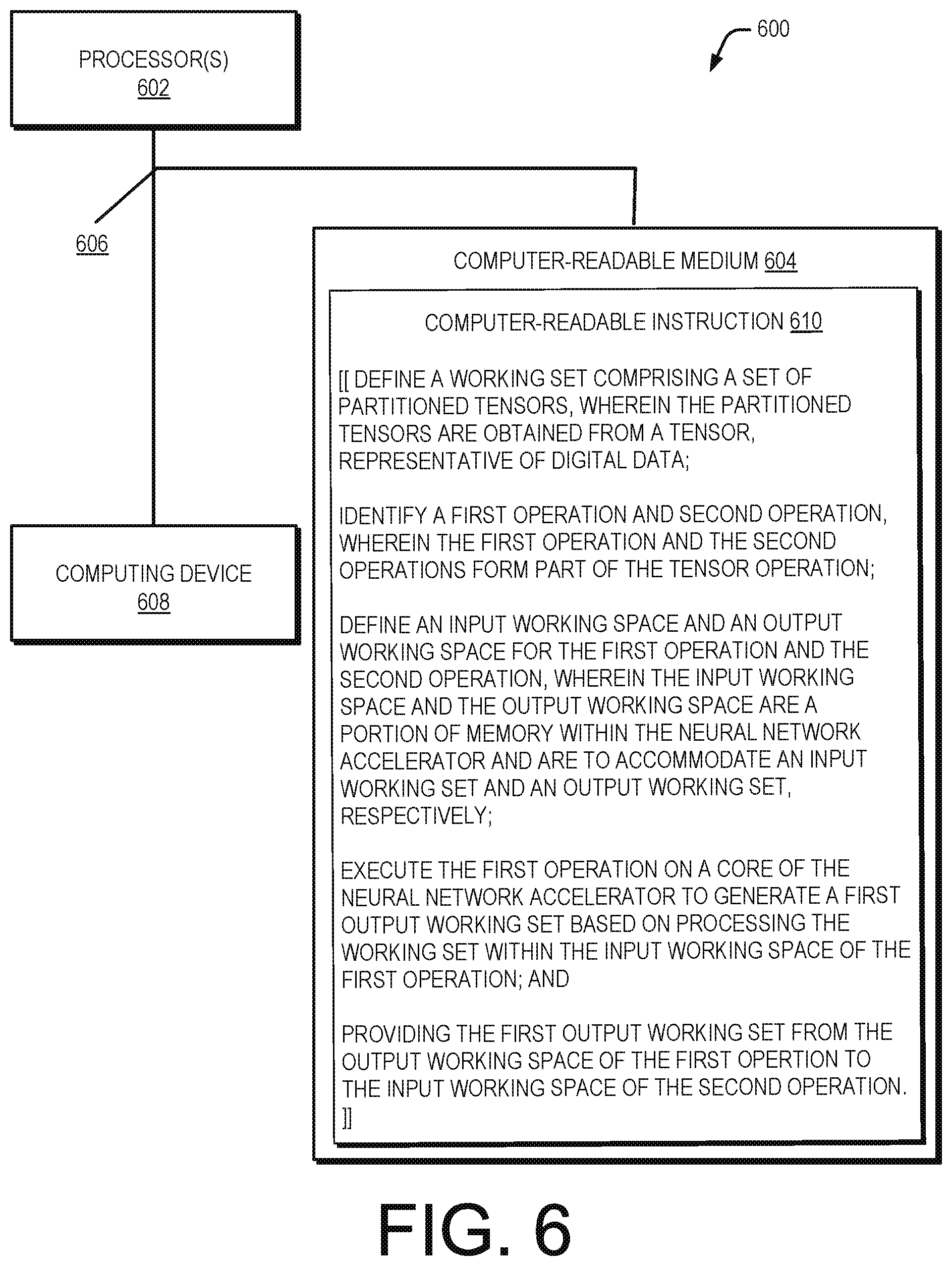 Patent US12333415 Figure 6 – Neural network accelerators