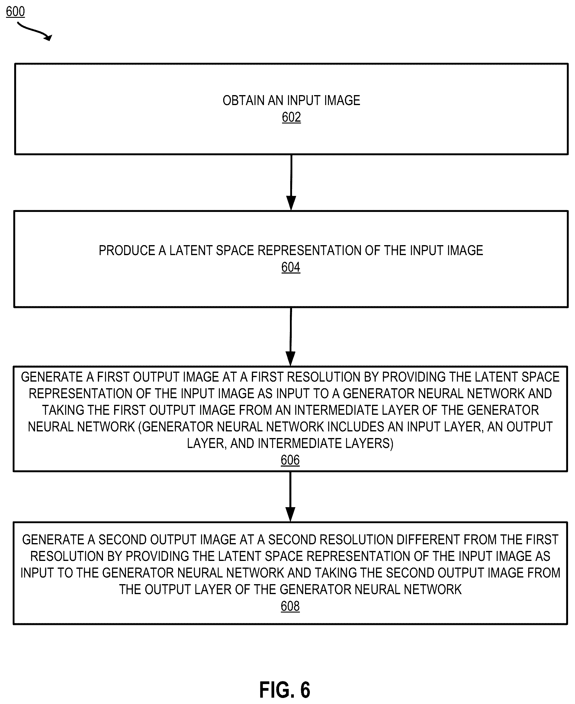 Patent US12333427 Figure 7 – Multi-scale output techniques for generative adversarial networks