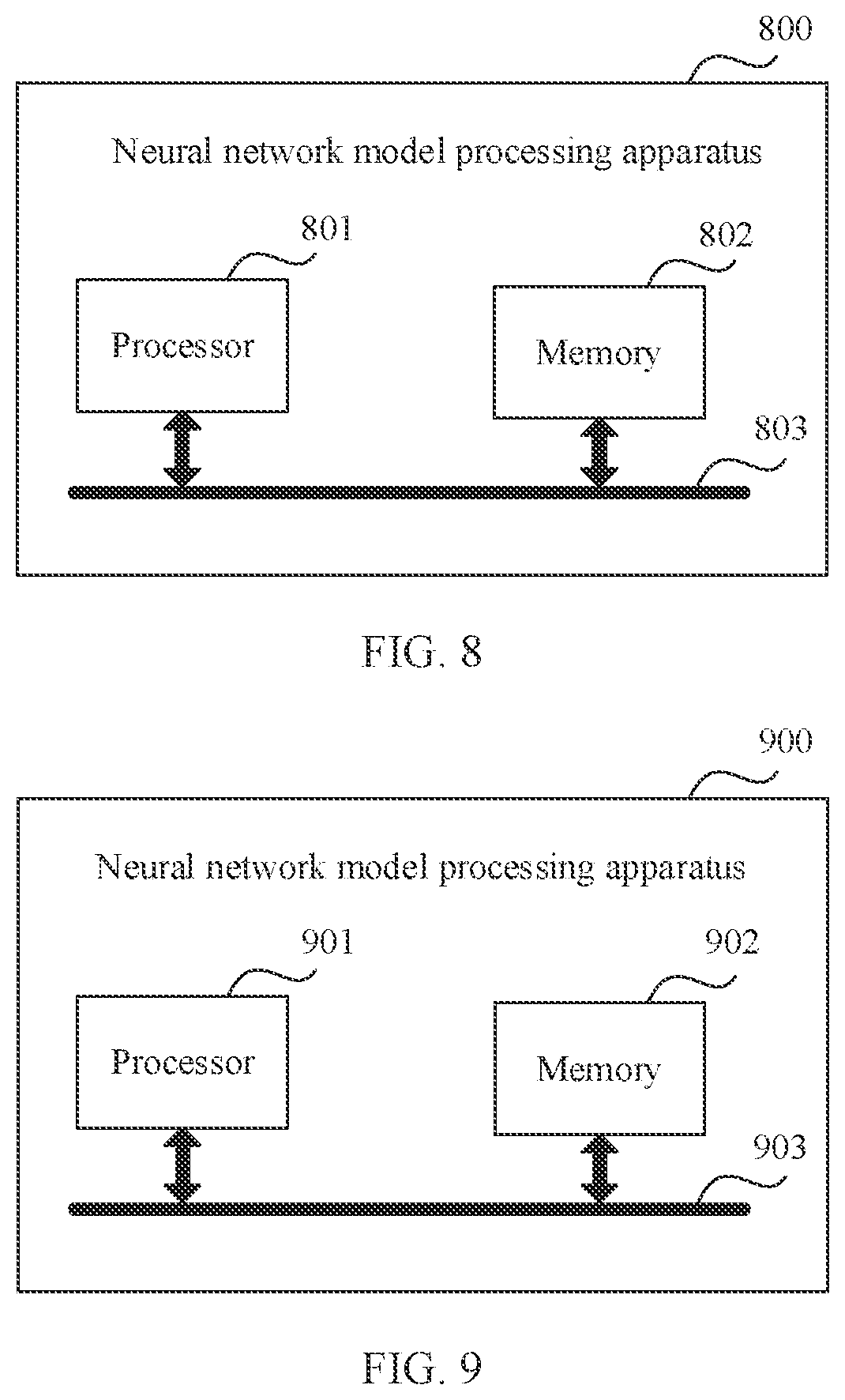 Patent US12333428 Figure 9 – Neural network model processing method and apparatus