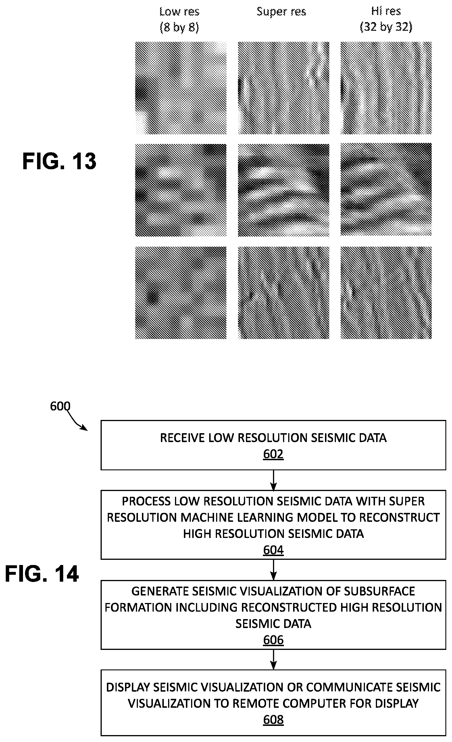 Patent US12333430 Figure 9 – Super resolution machine learning model for seismic visualization generation