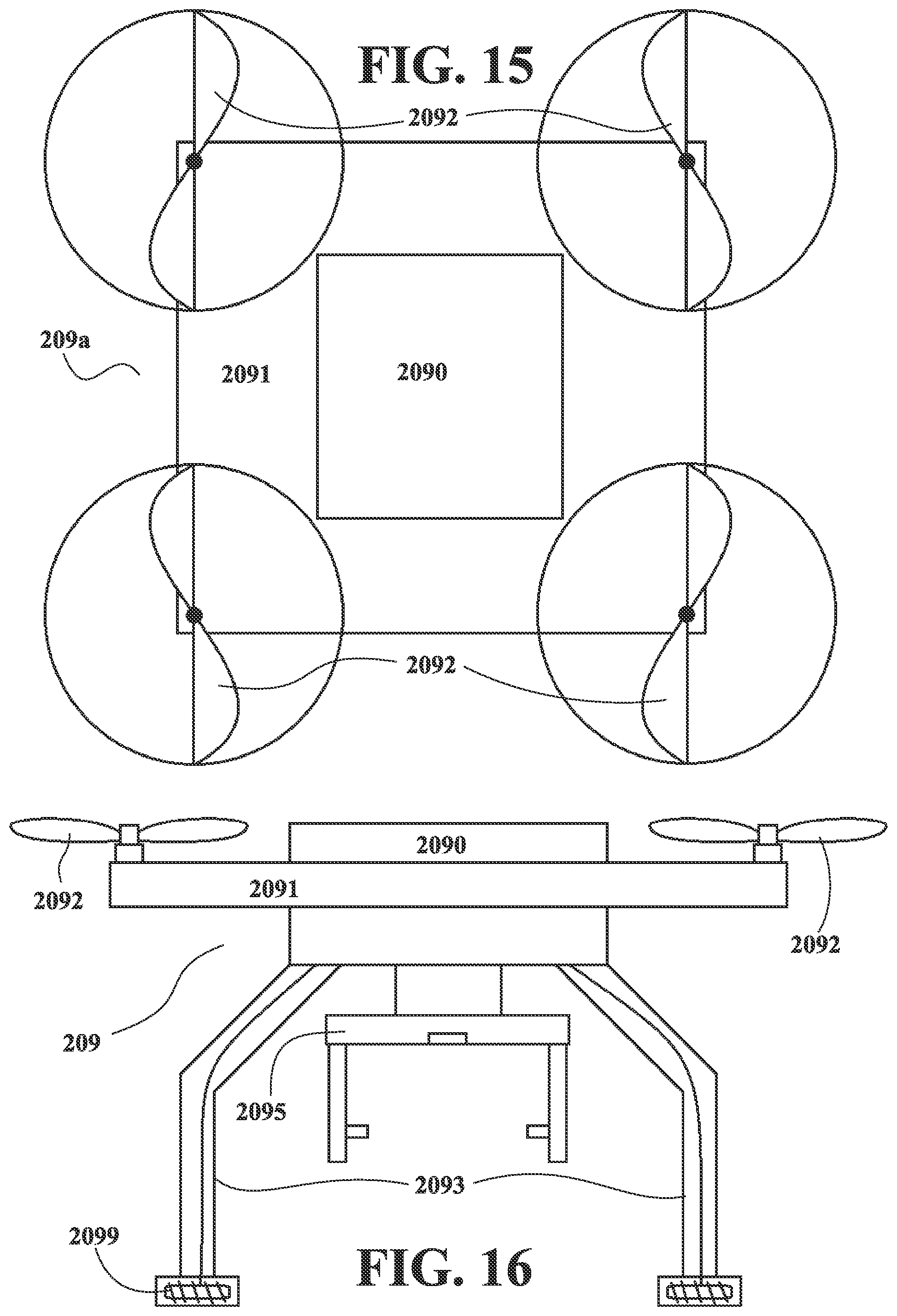 Patent US12333477 Figure 18 – Delivery of food items by aerial or ground drones to and from delivery vehicles