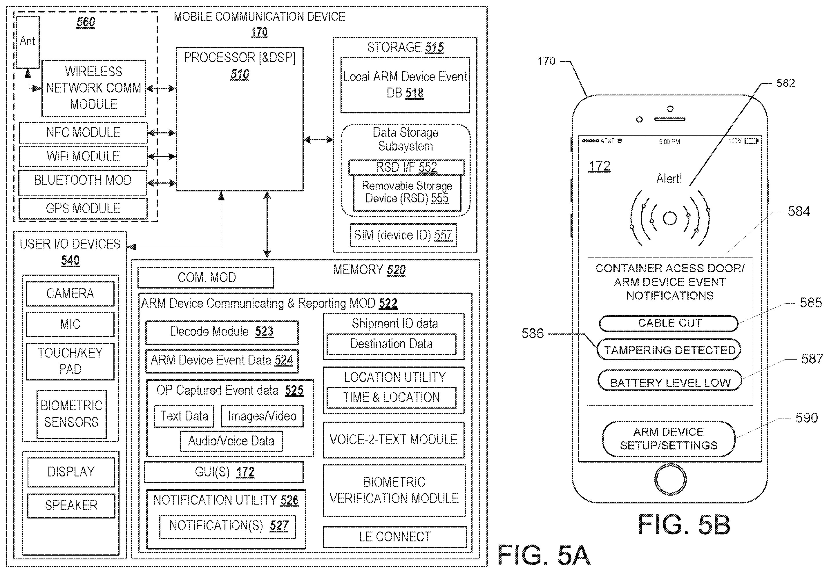 Patent US12333479 Figure 7 – Shipment tracking system providing monitoring of access to a closed shipping container or cargo space utilizing locally-deployed access reporting and monitoring devices