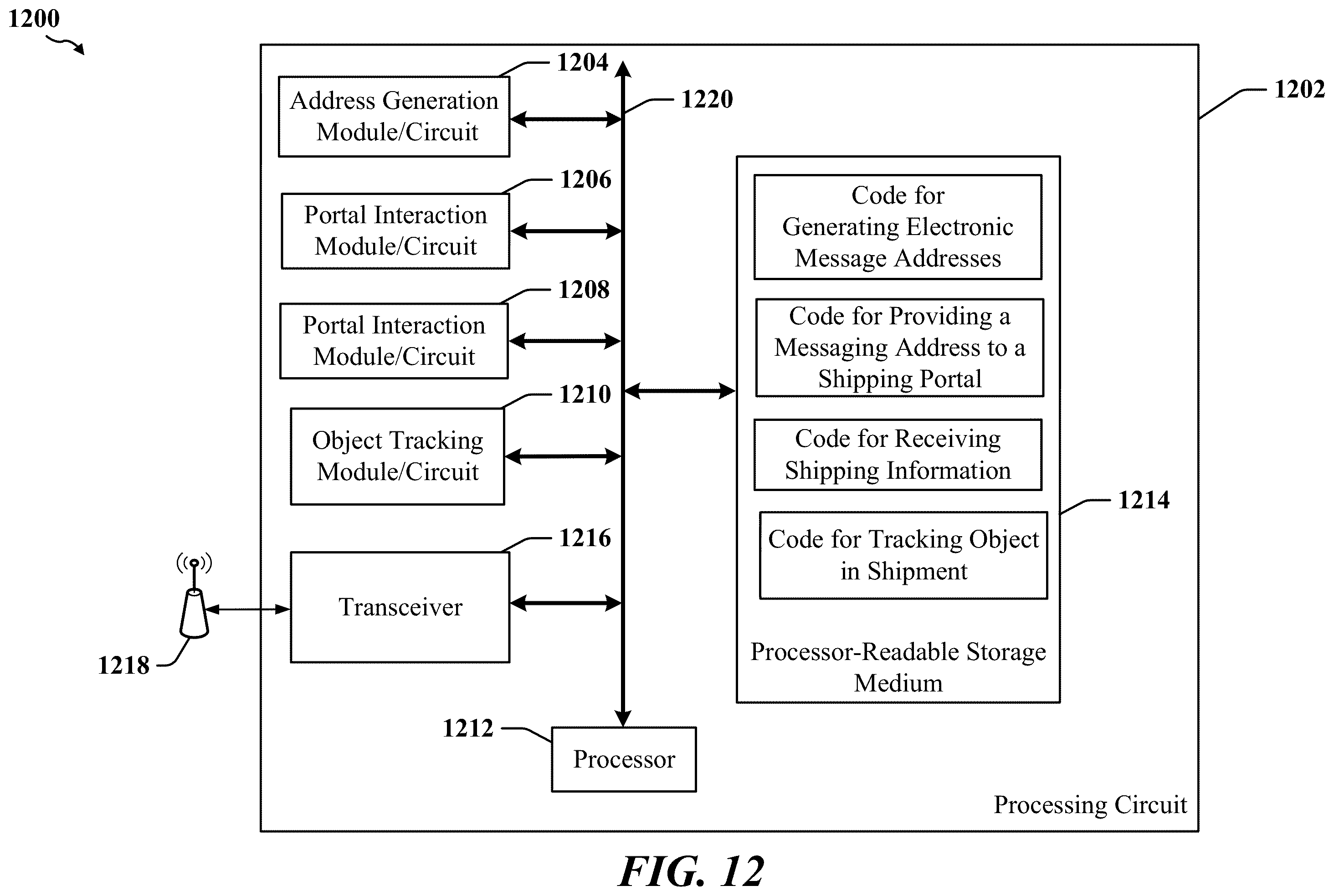 Patent US12333480 Figure 12 – System-independent data logging