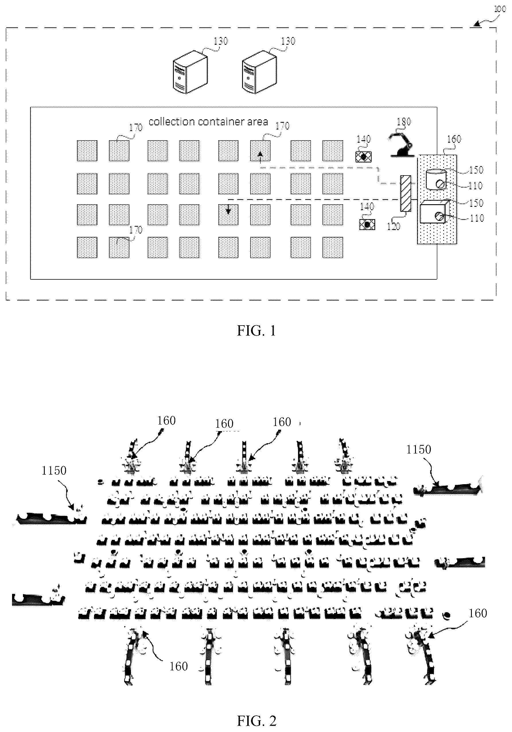 Patent US12333486 Figure 1 – Sorting system and method