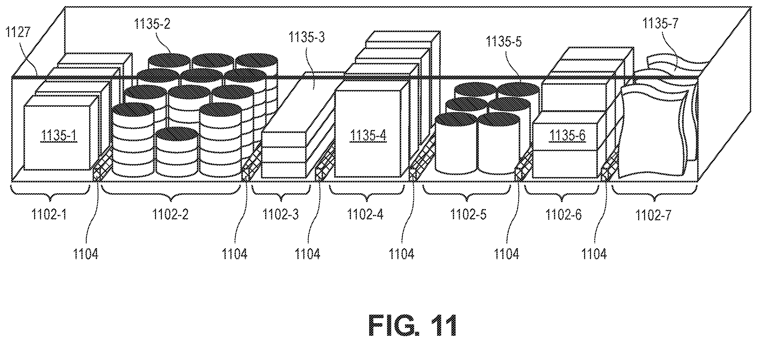 Patent US12333491 Figure 11 – Determining inventory changes at an inventory location