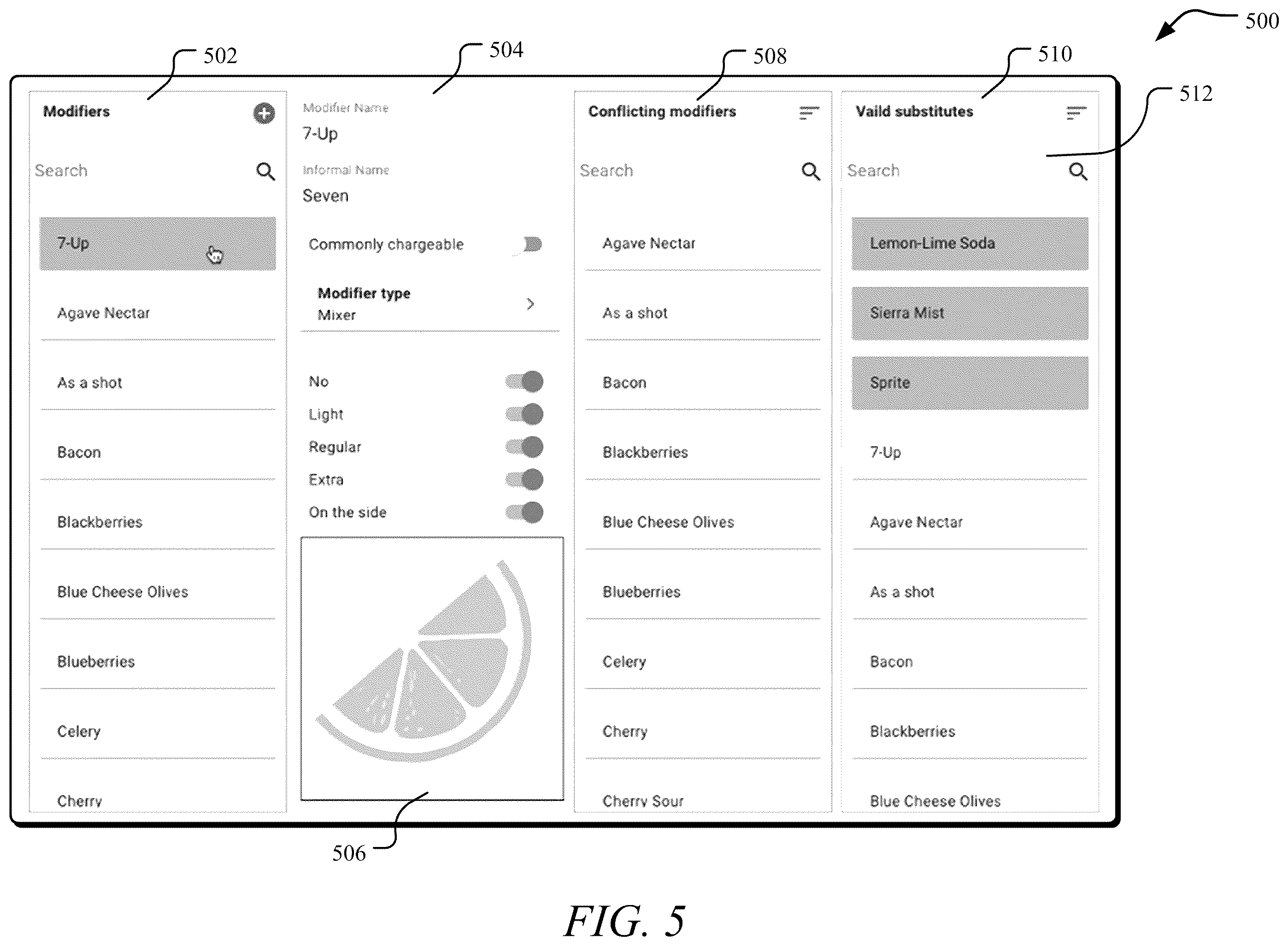 Patent US12333493 Figure 5 – Systems and methods for managing beverage dispatching