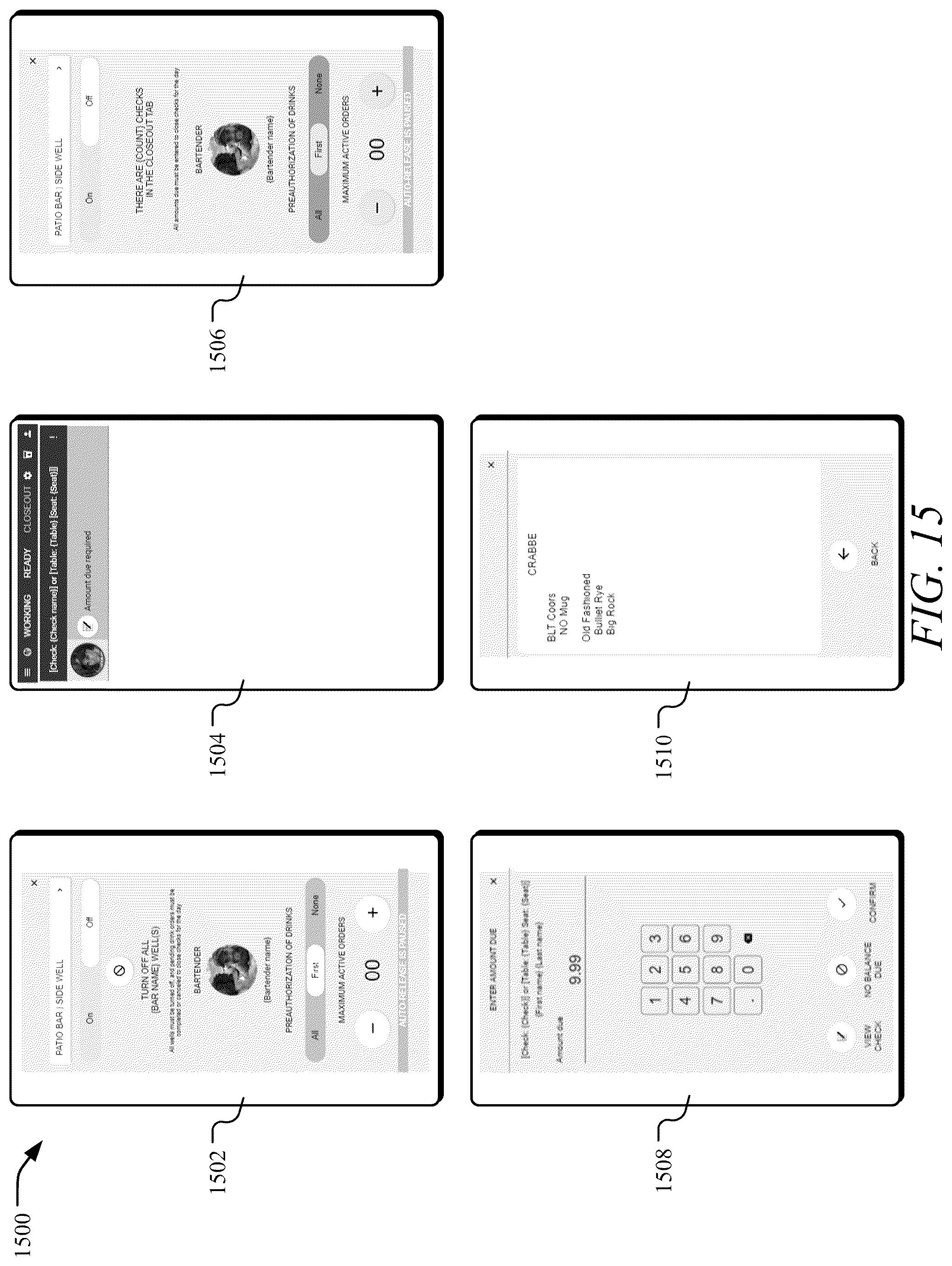 Patent US12333493 Figure 15 – Systems and methods for managing beverage dispatching