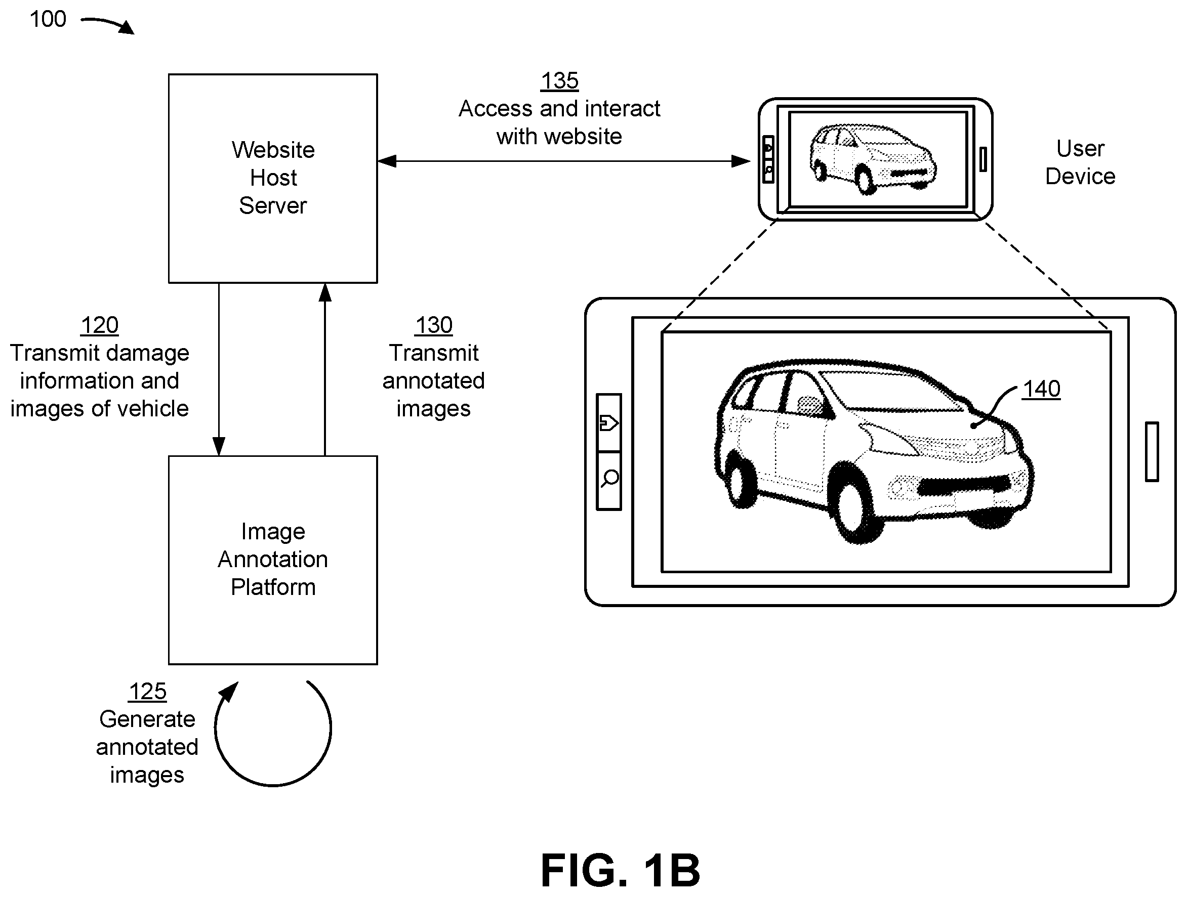 Patent US12333503 Figure 2 – Visualization of damage on images