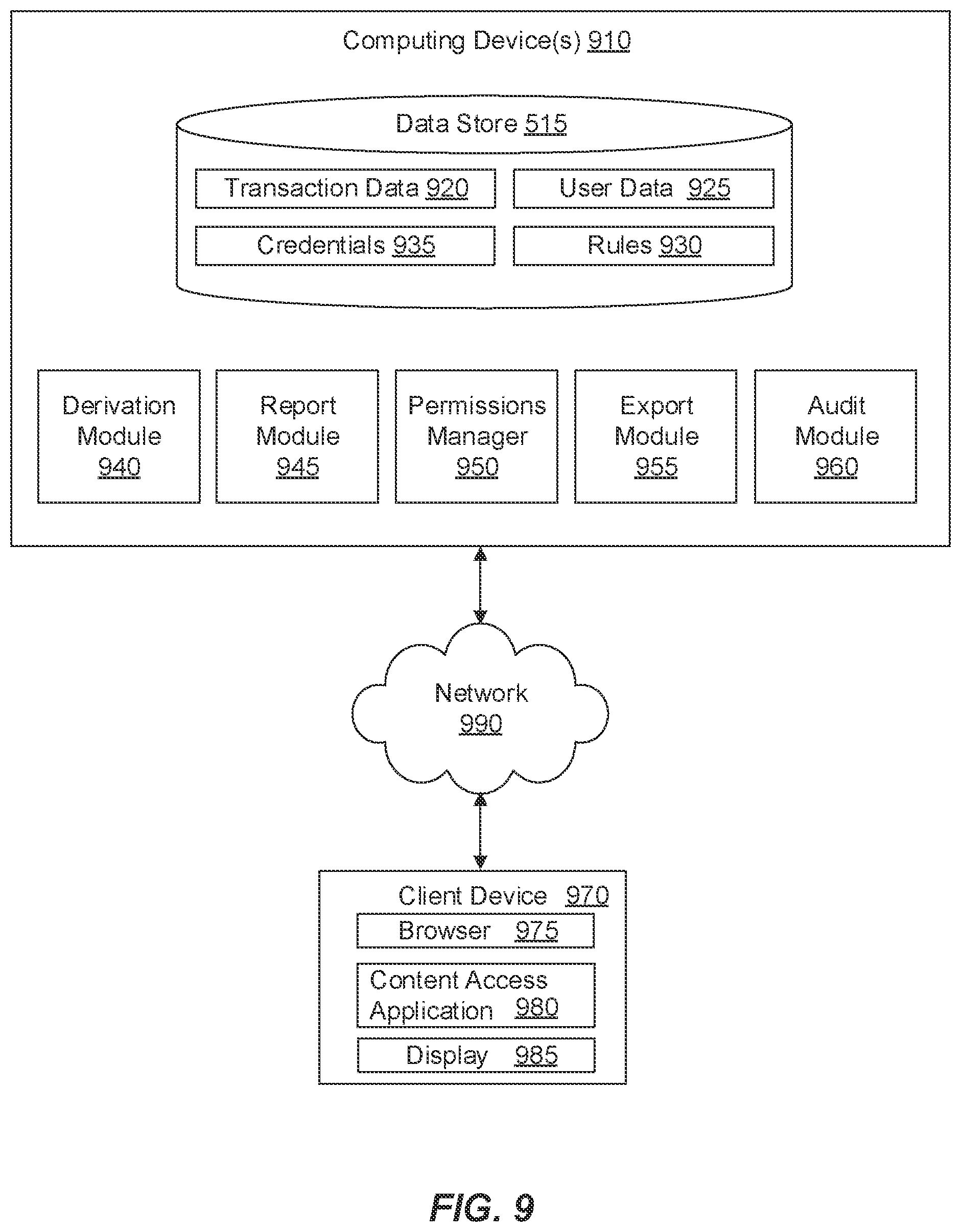 Patent US12333506 Figure 9 – Electronic run ticket