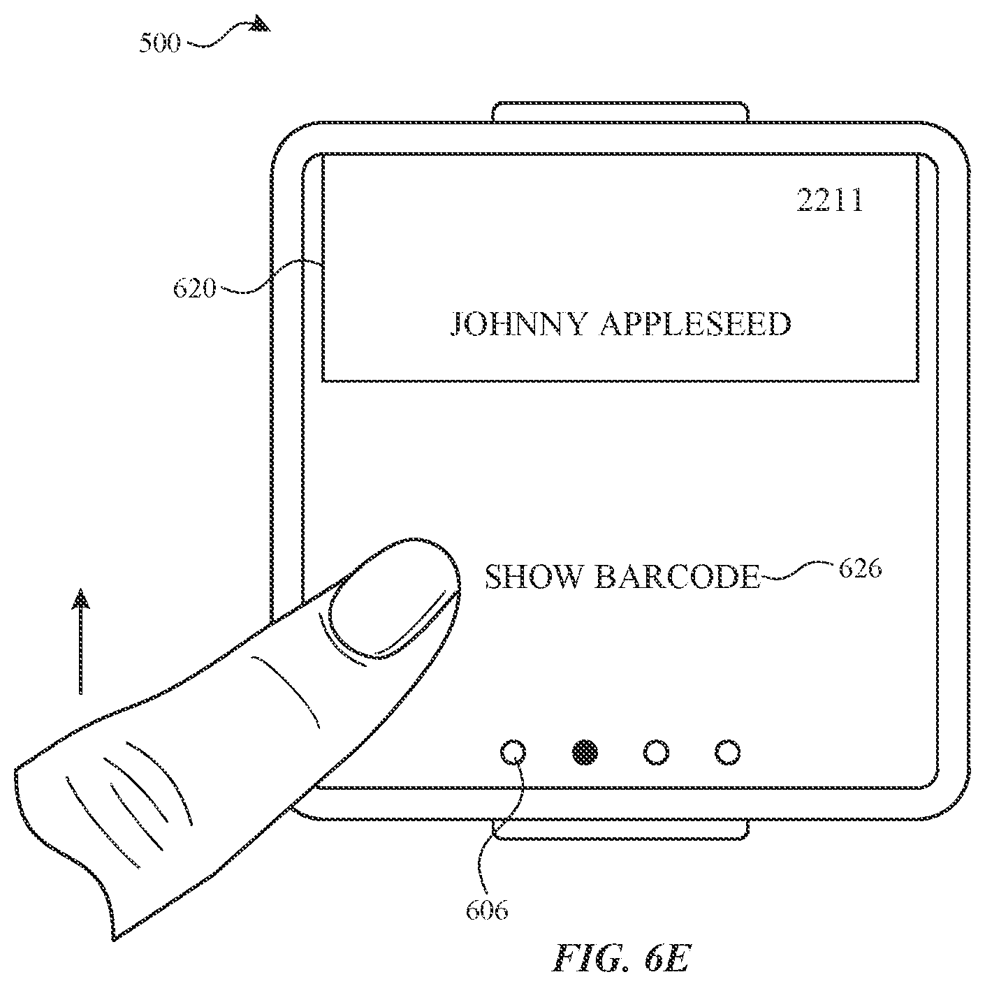 Patent US12333509 Figure 20 – User interface for loyalty accounts and private label accounts for a wearable device
