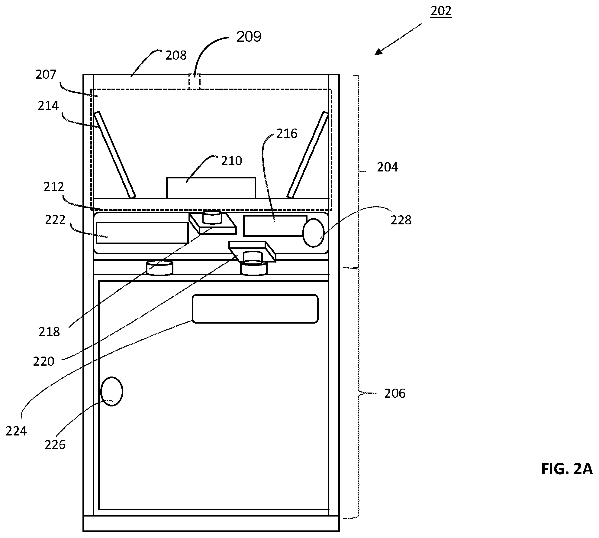 Patent US12333513 Figure 2 – Low-cost computerized kiosks for remote collection of electronic devices for value
