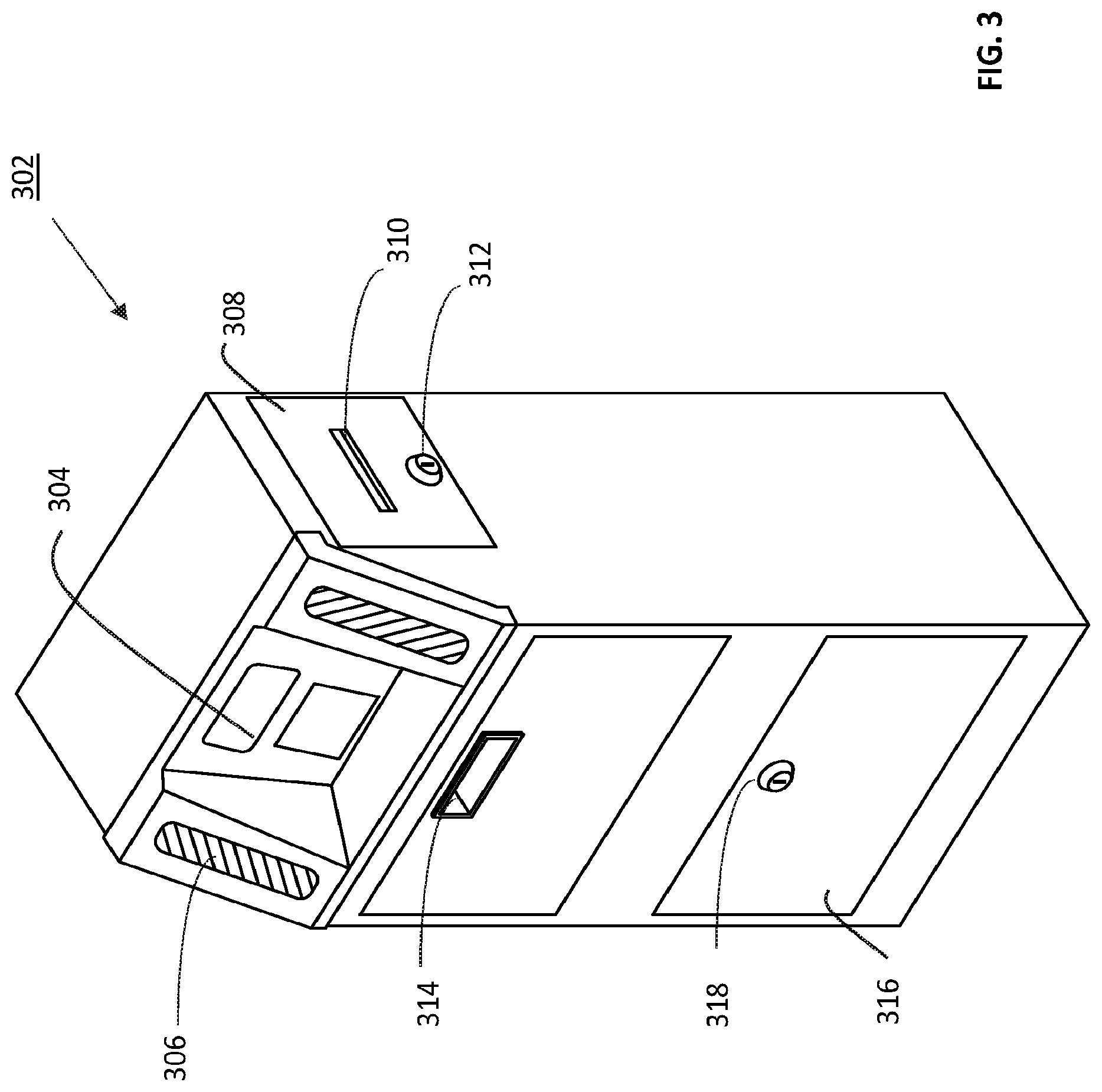 Patent US12333513 Figure 4 – Low-cost computerized kiosks for remote collection of electronic devices for value