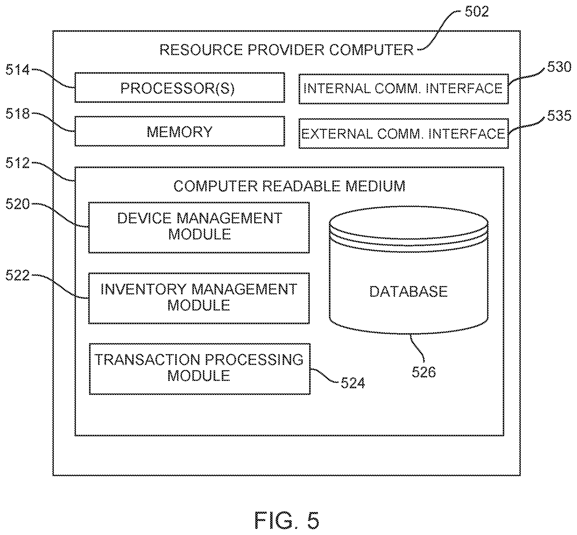 Patent US12333521 Figure 5 – Portable device-based transaction